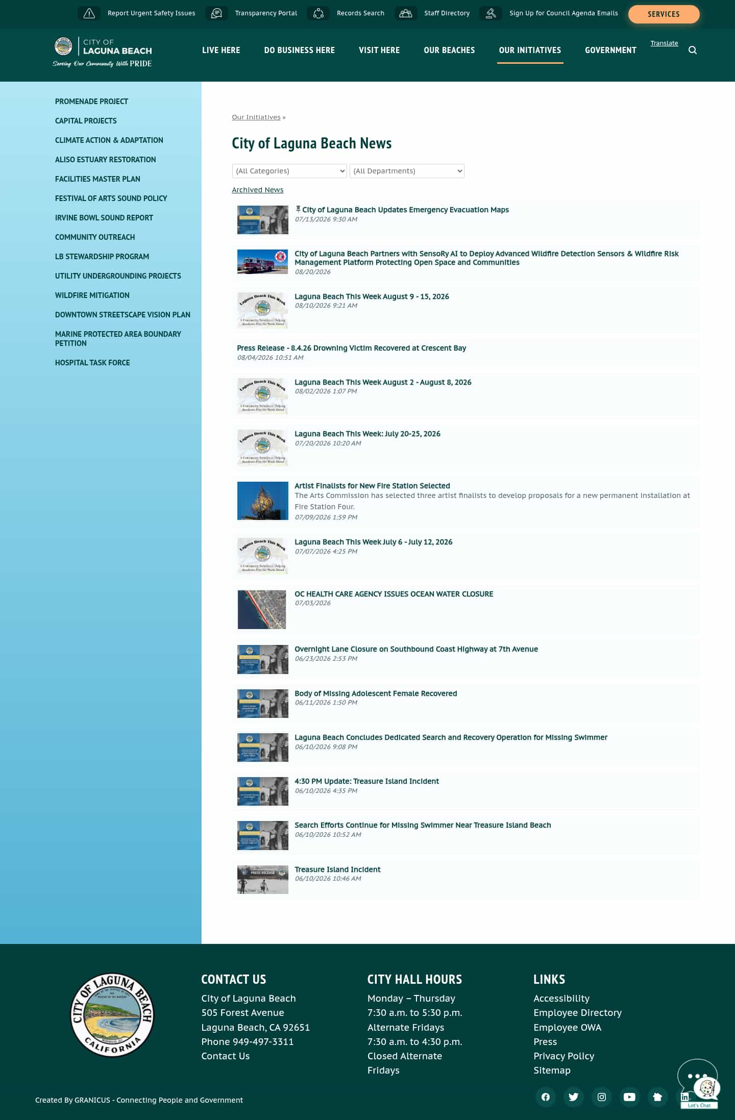 Latest website image capture