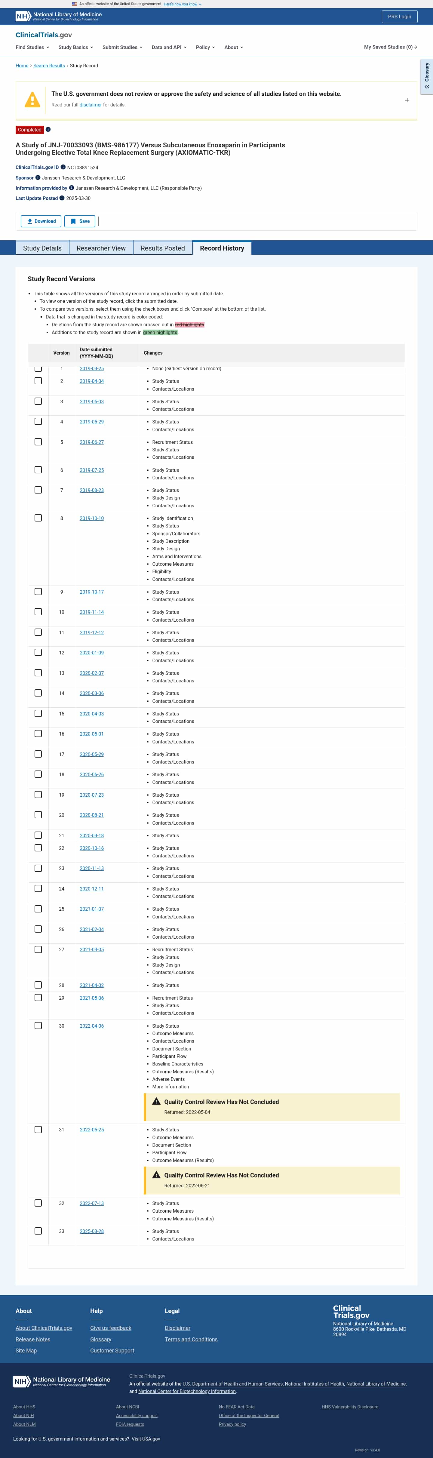 Latest website image capture