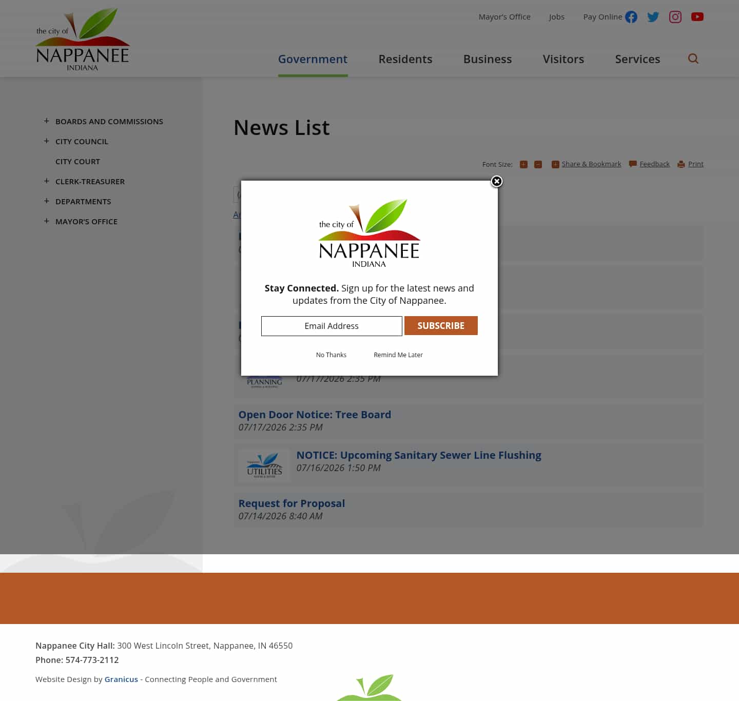 Latest website image capture