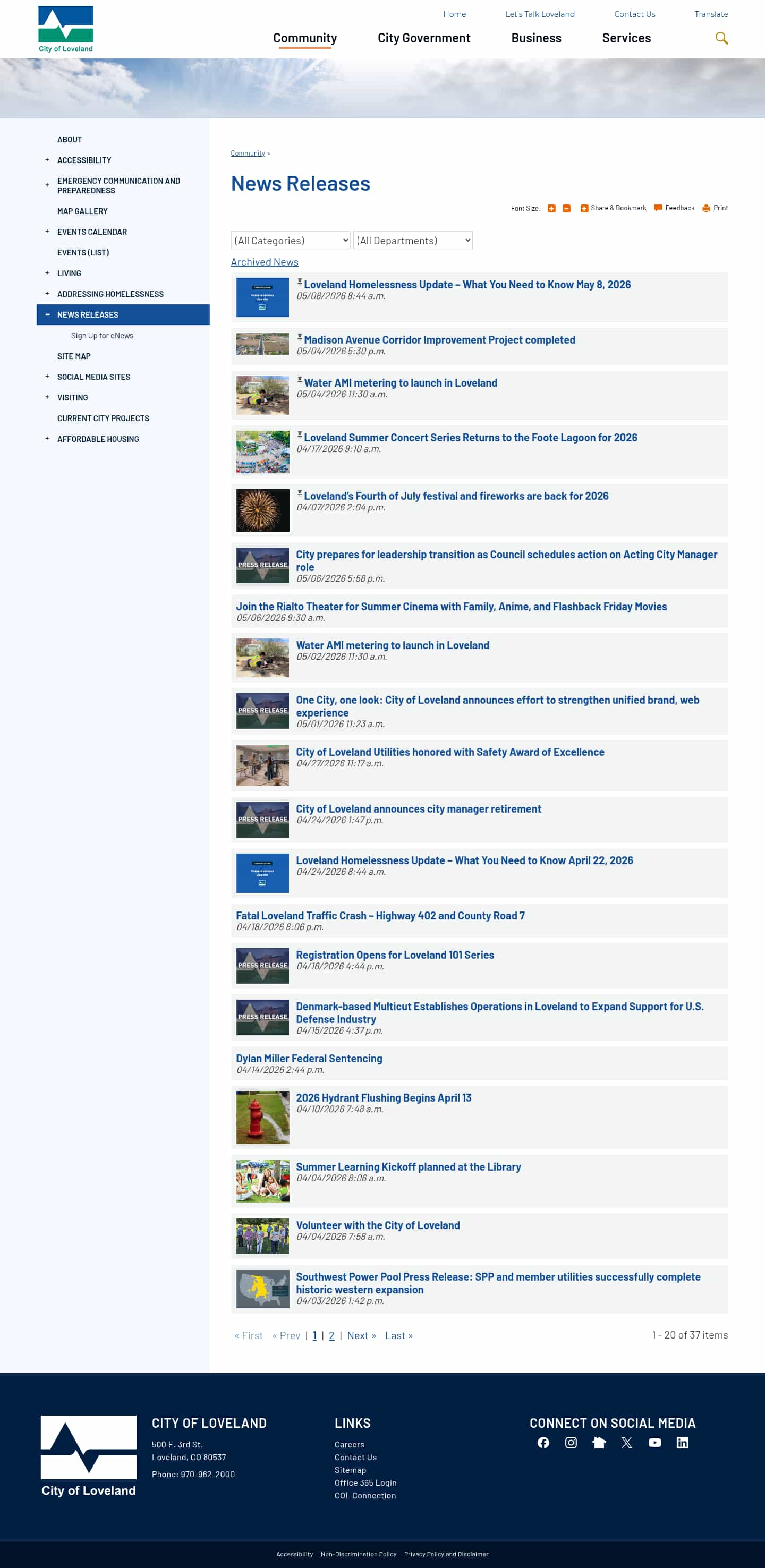 Latest website image capture