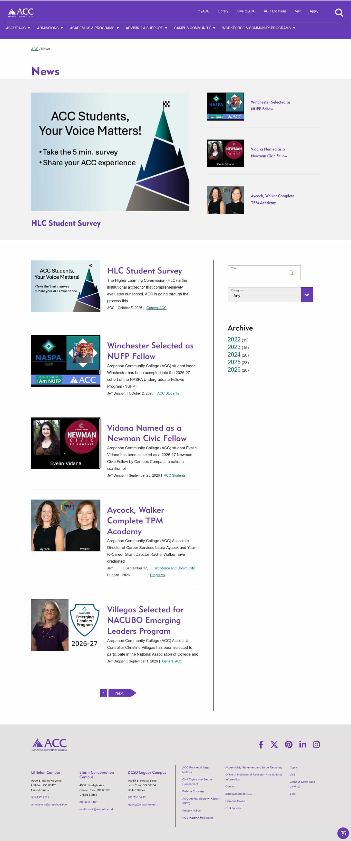 Latest website image capture