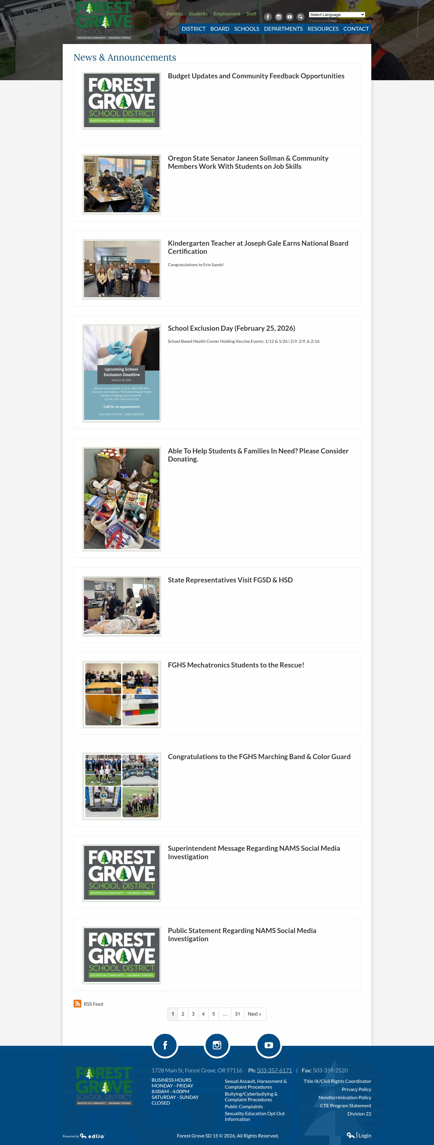 Latest website image capture