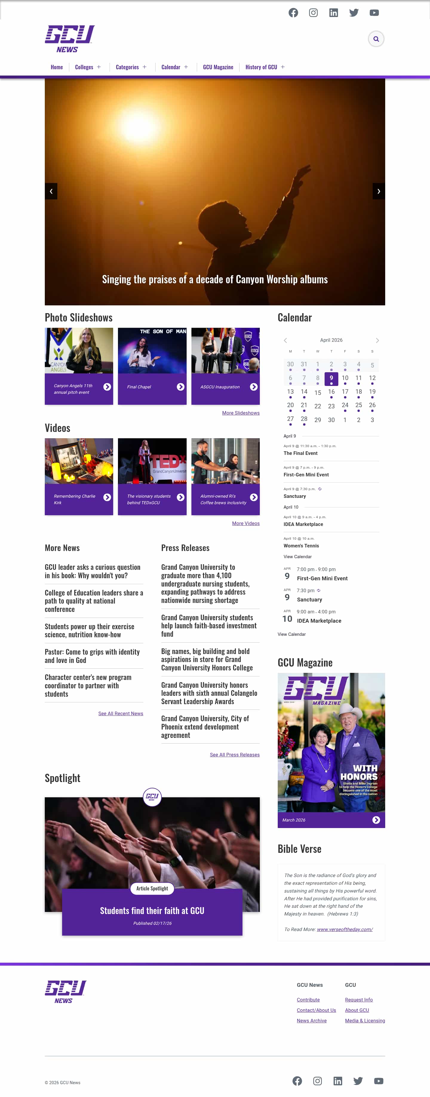 Latest website image capture