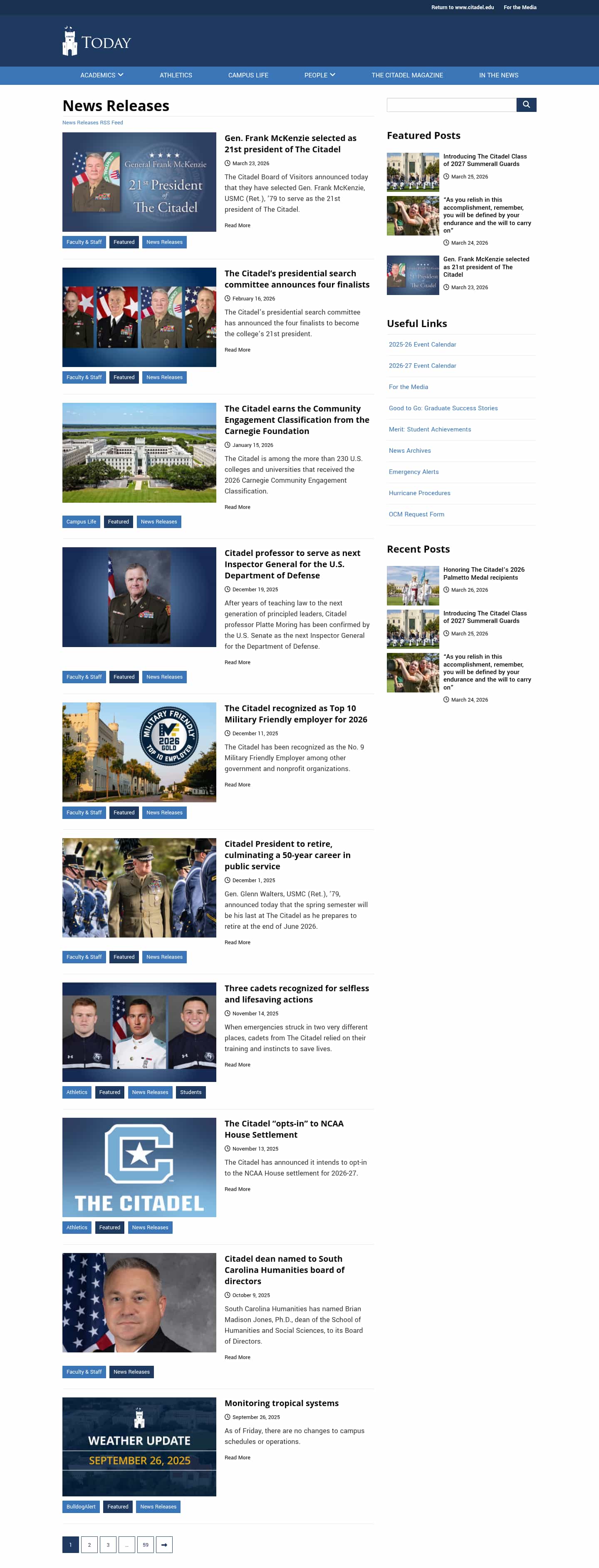 Latest website image capture