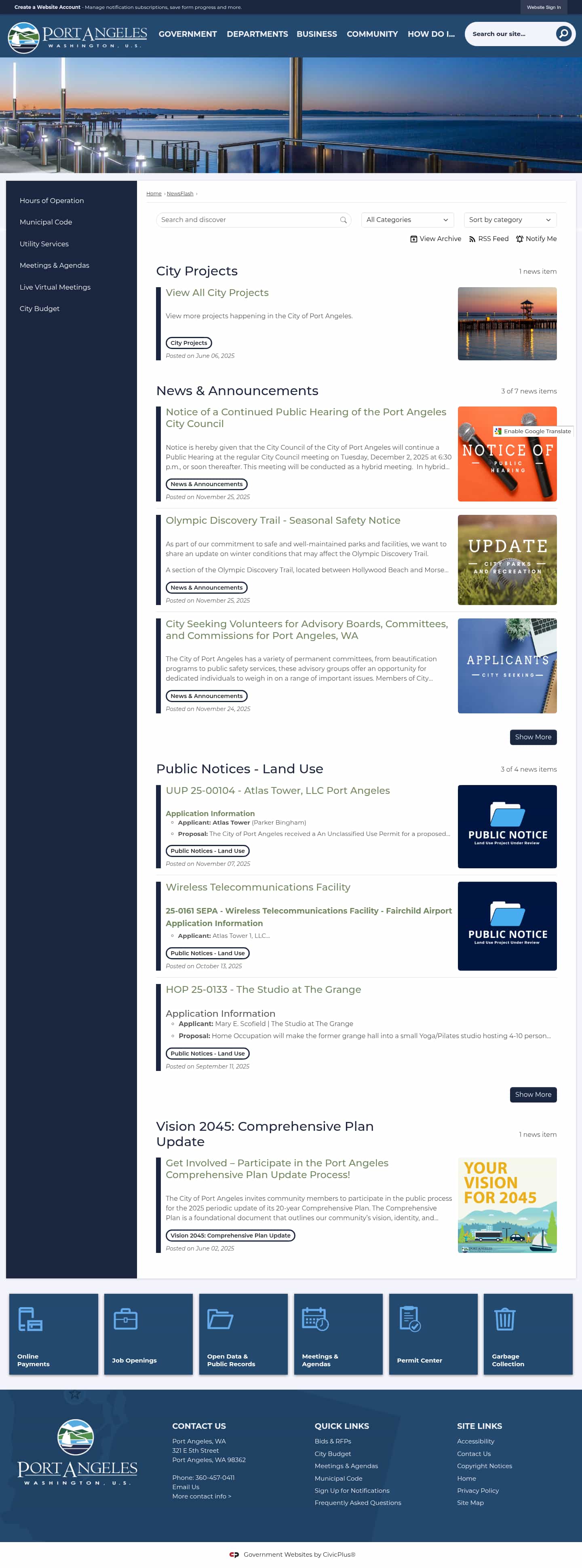 Latest website image capture