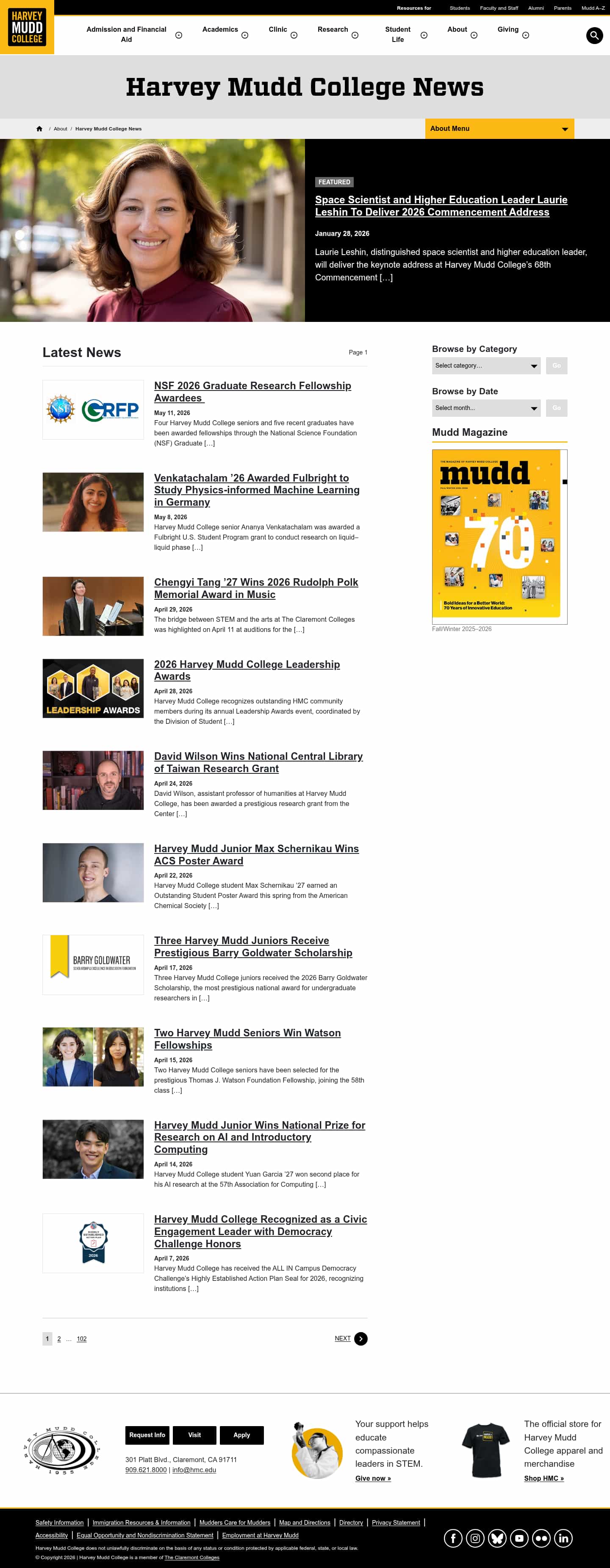 Latest website image capture