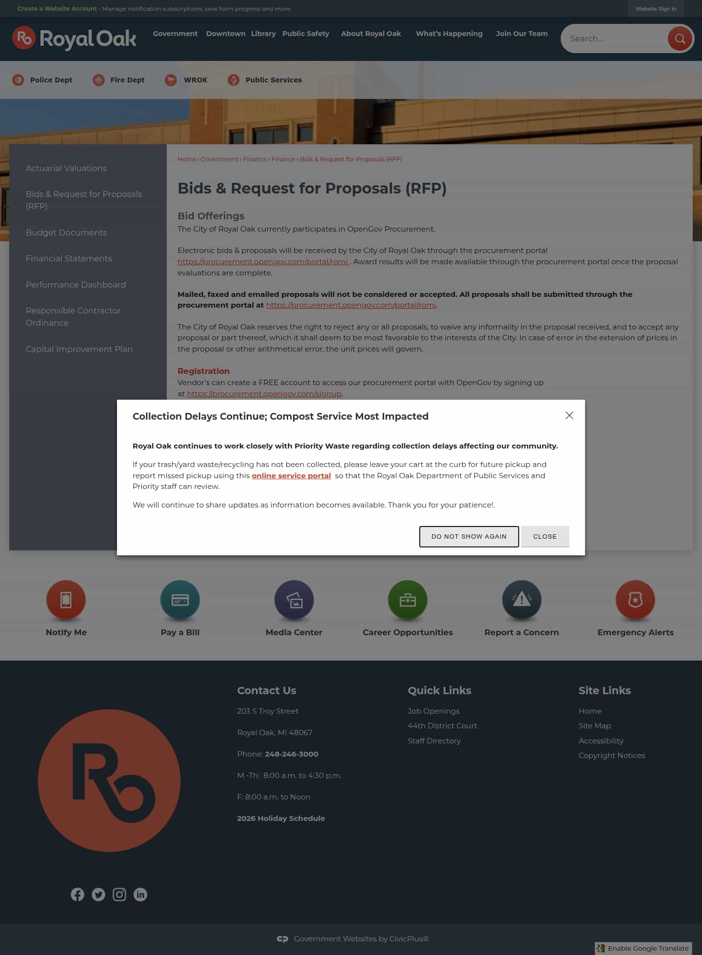Latest website image capture