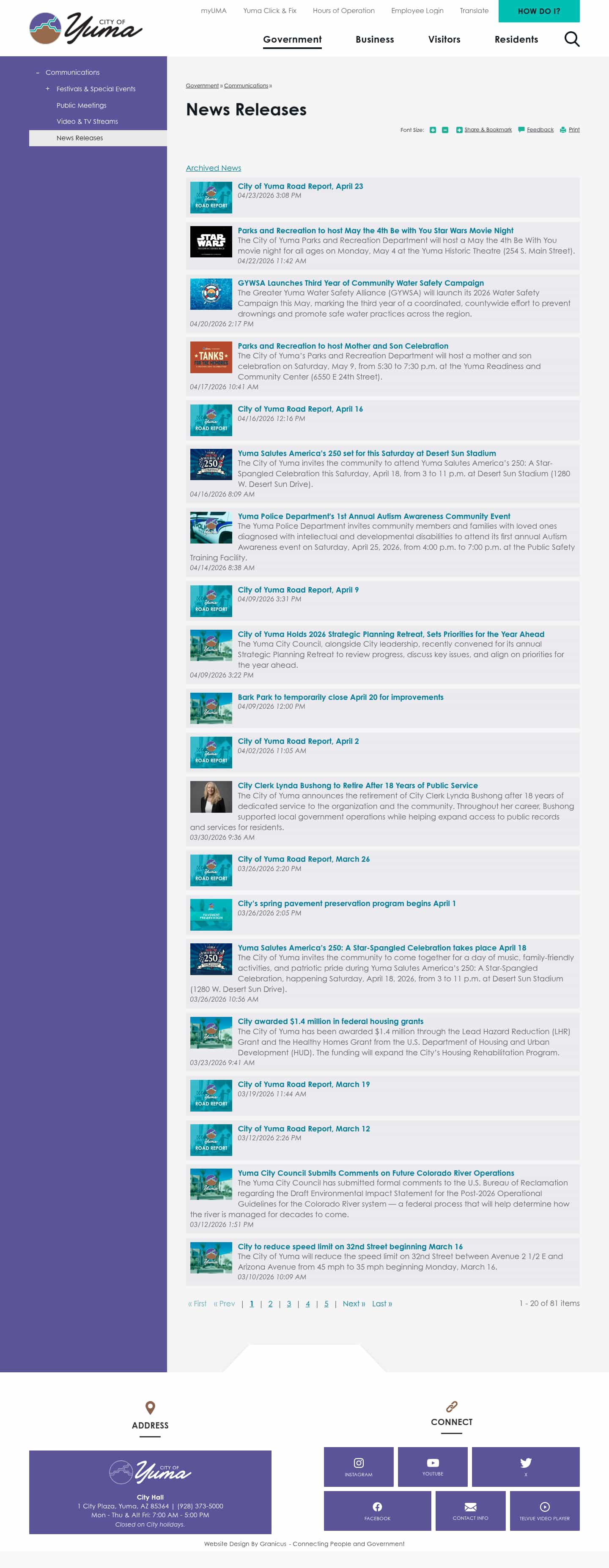 Latest website image capture