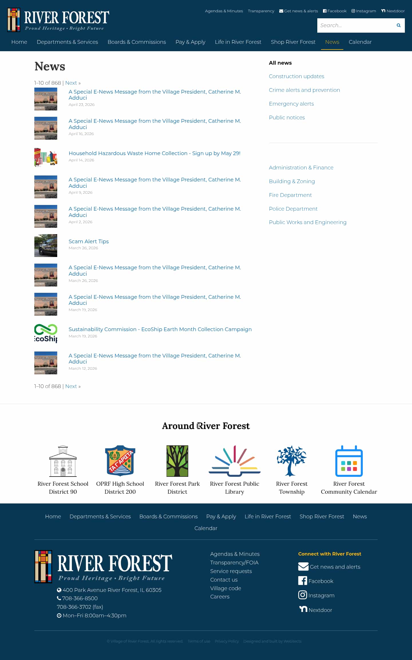 Latest website image capture
