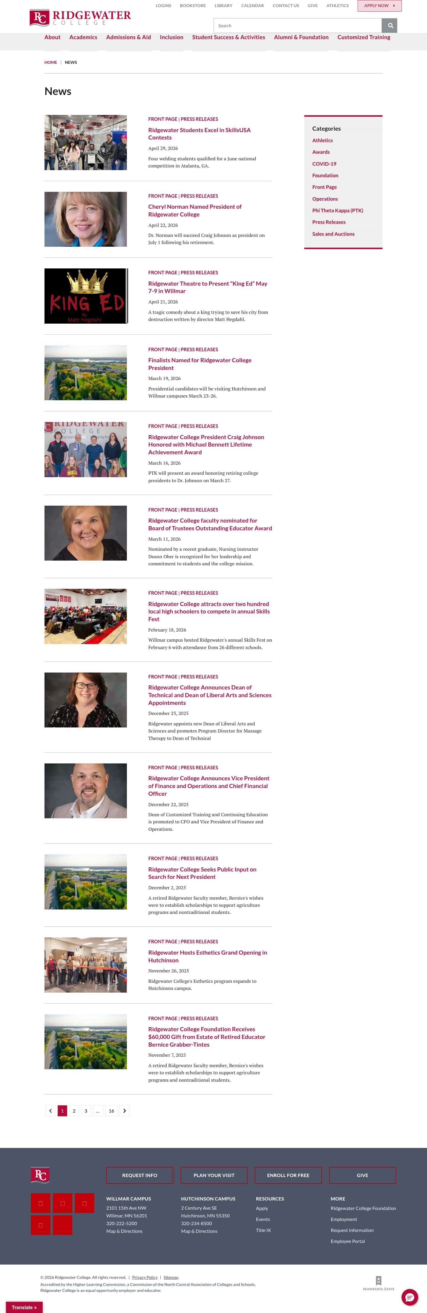 Latest website image capture
