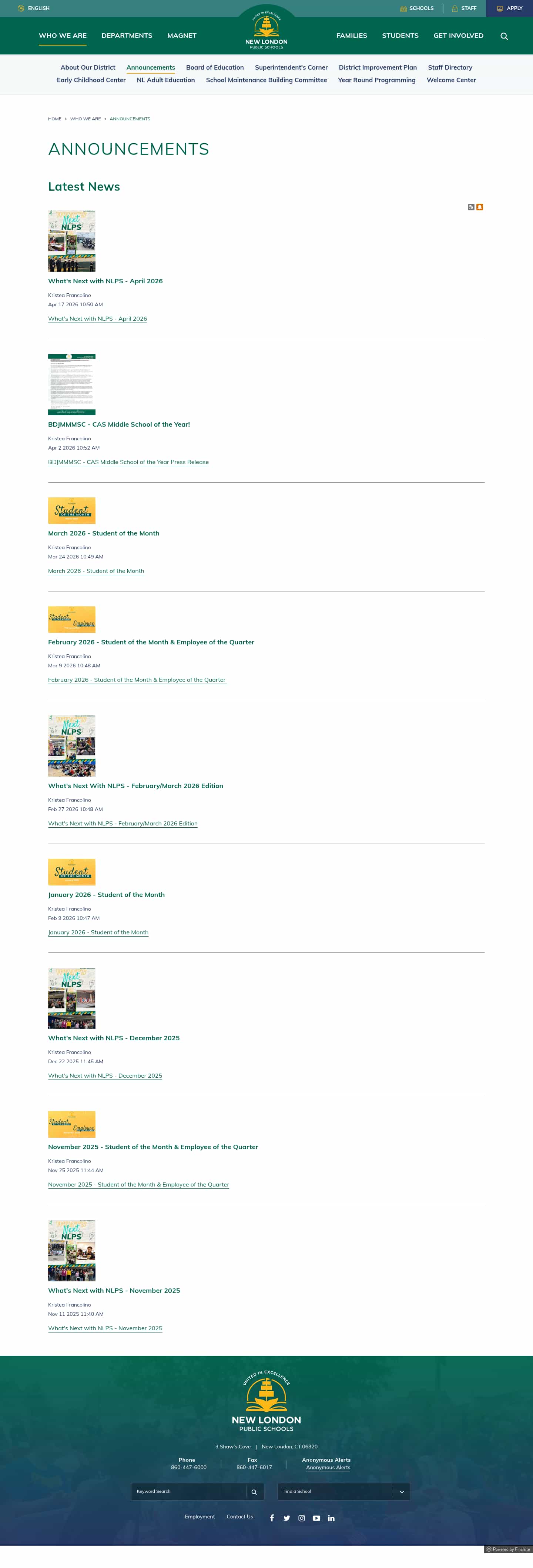 Latest website image capture