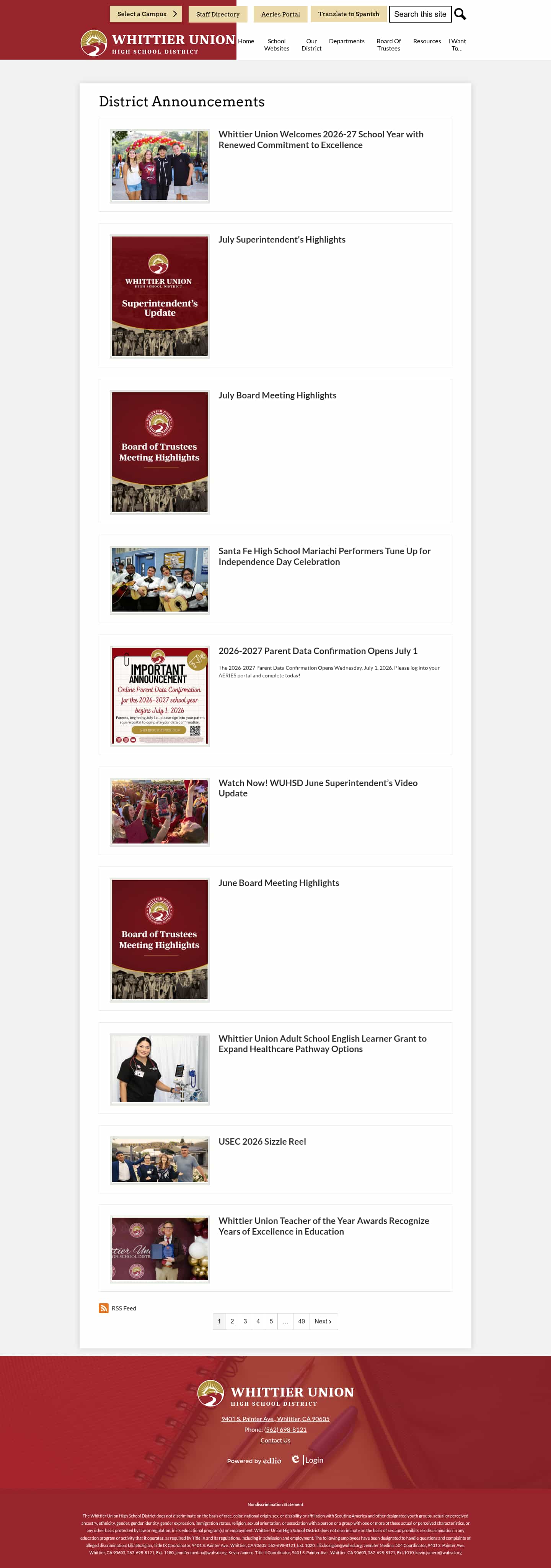 Latest website image capture