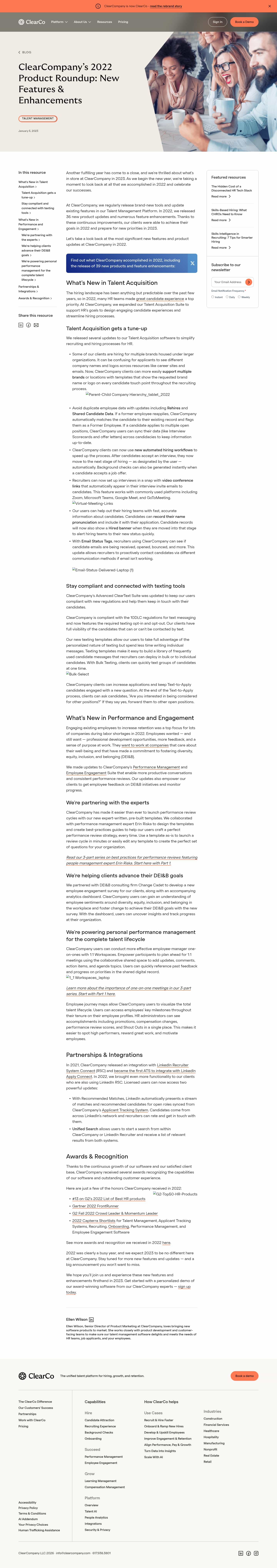 Latest website image capture