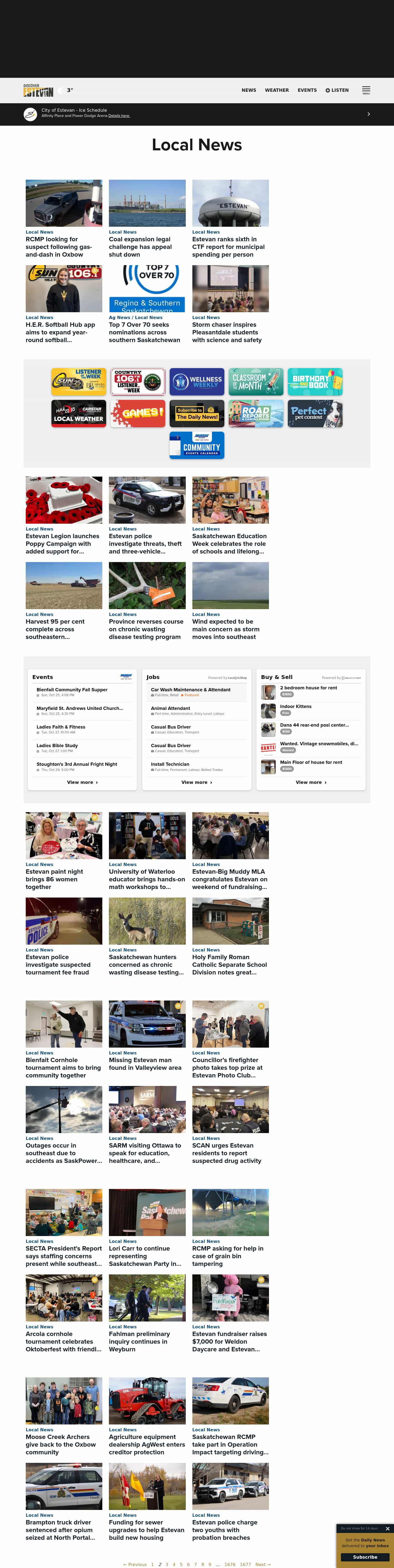 Latest website image capture
