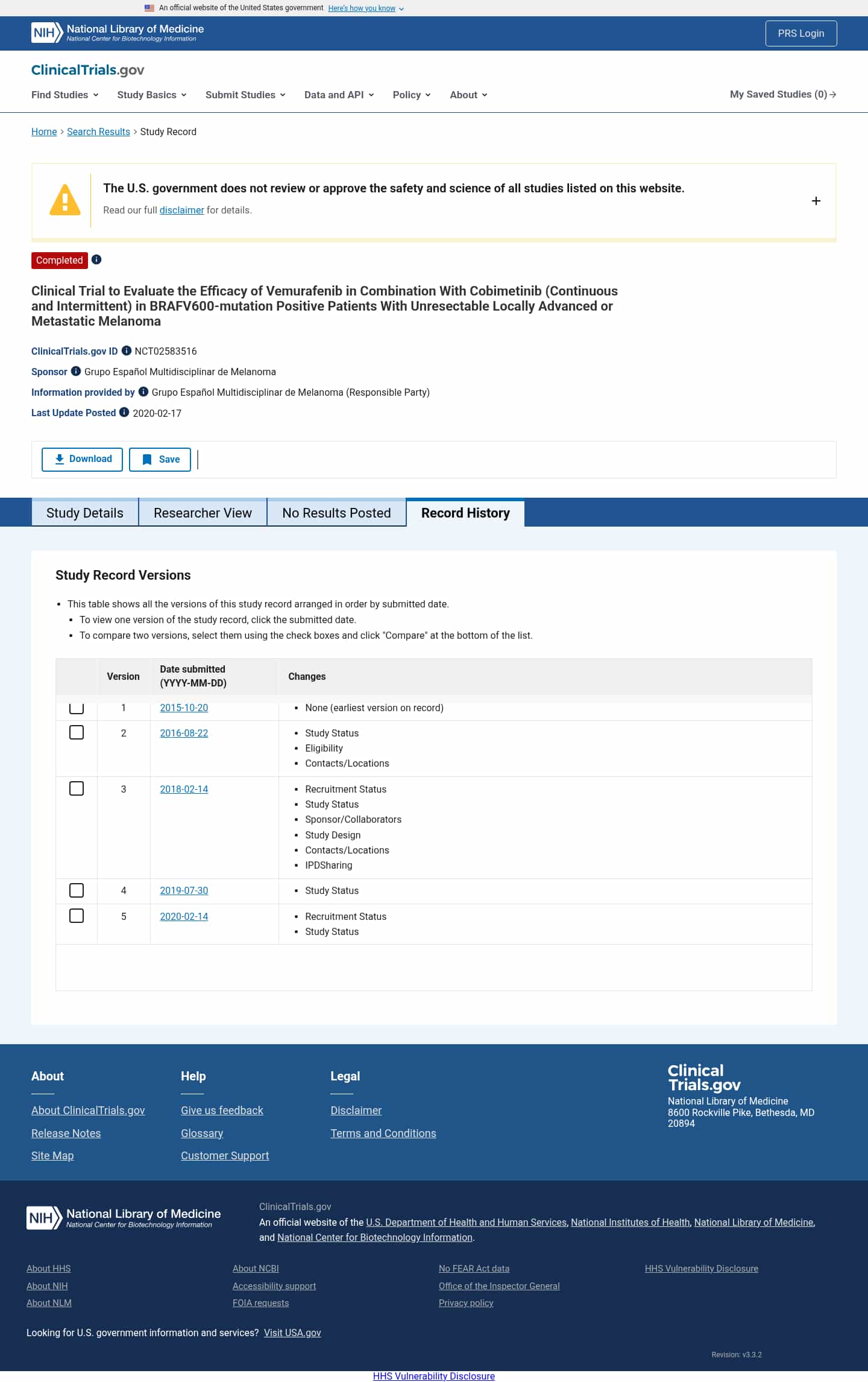 Latest website image capture