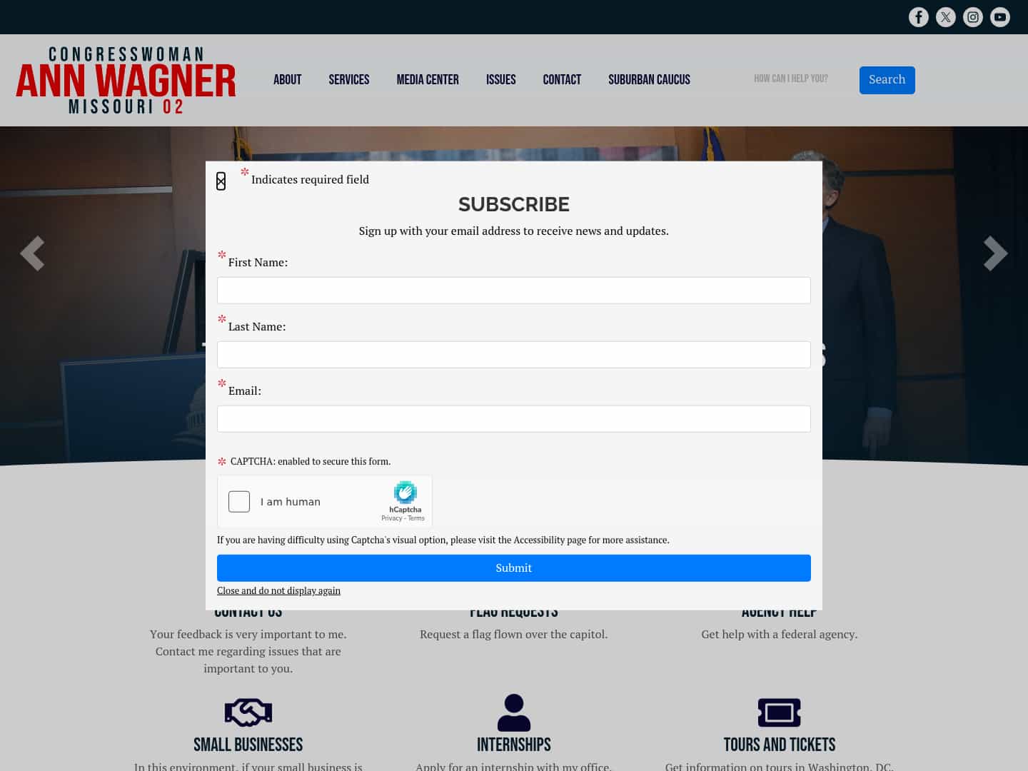 Latest website image capture
