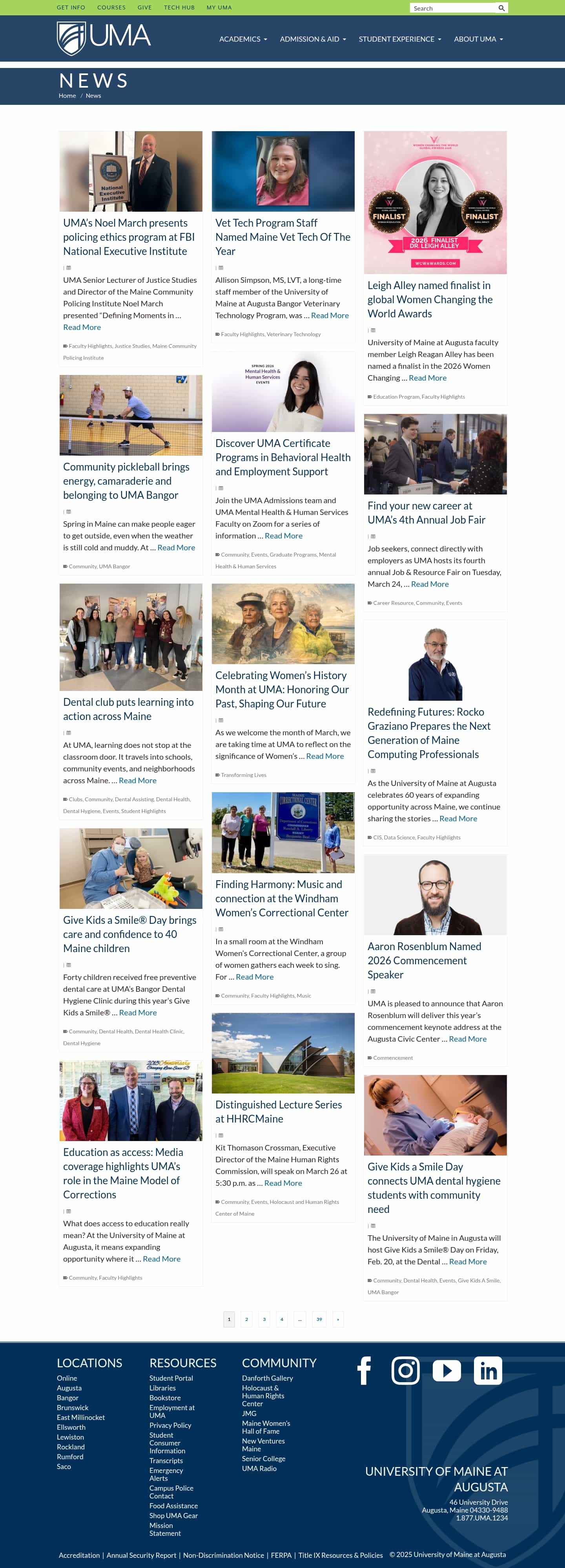 Latest website image capture