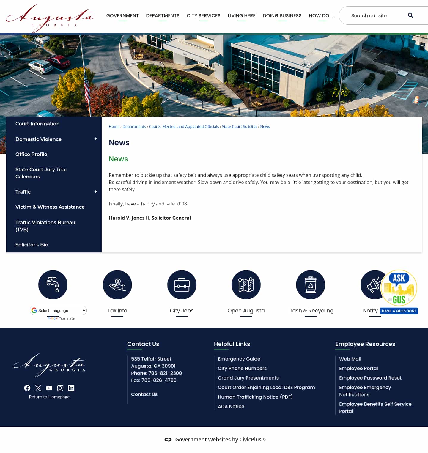 Latest website image capture