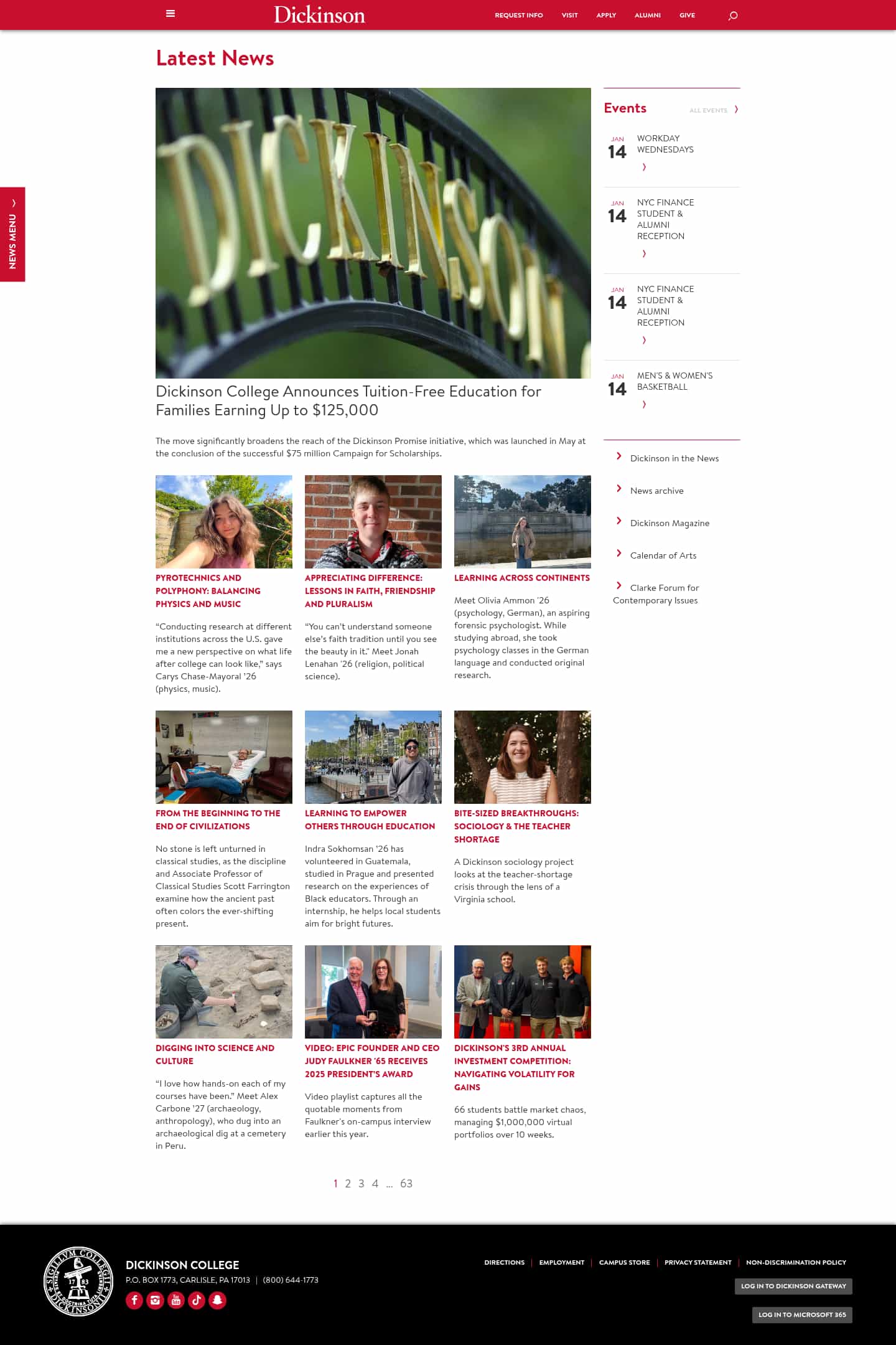 Latest website image capture