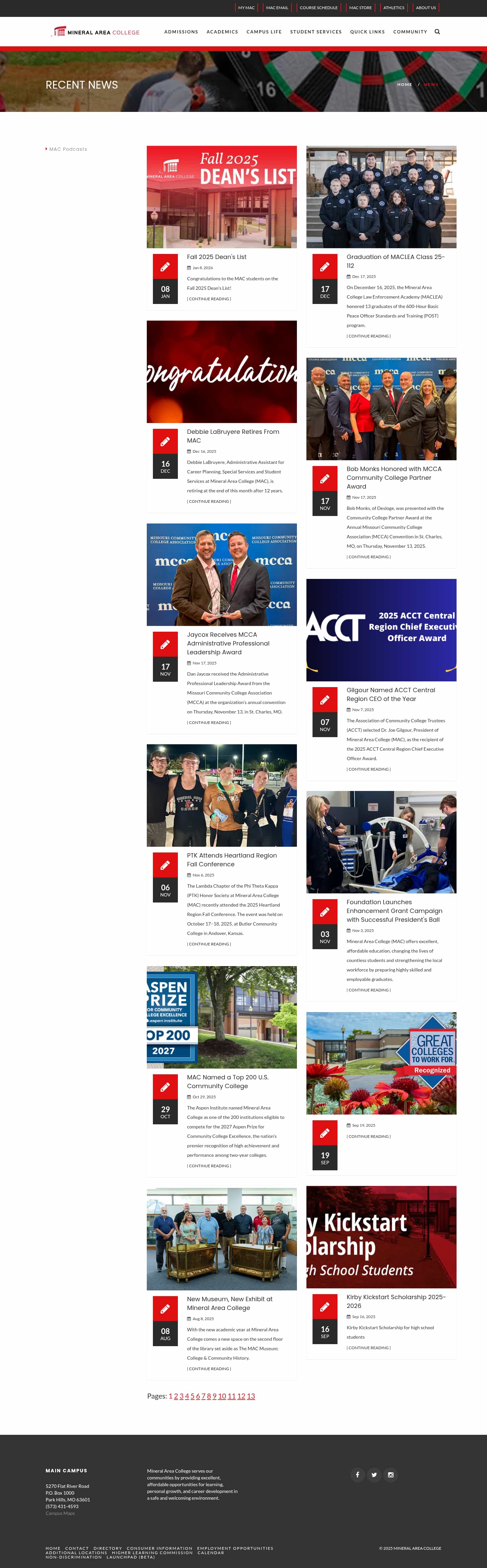 Latest website image capture