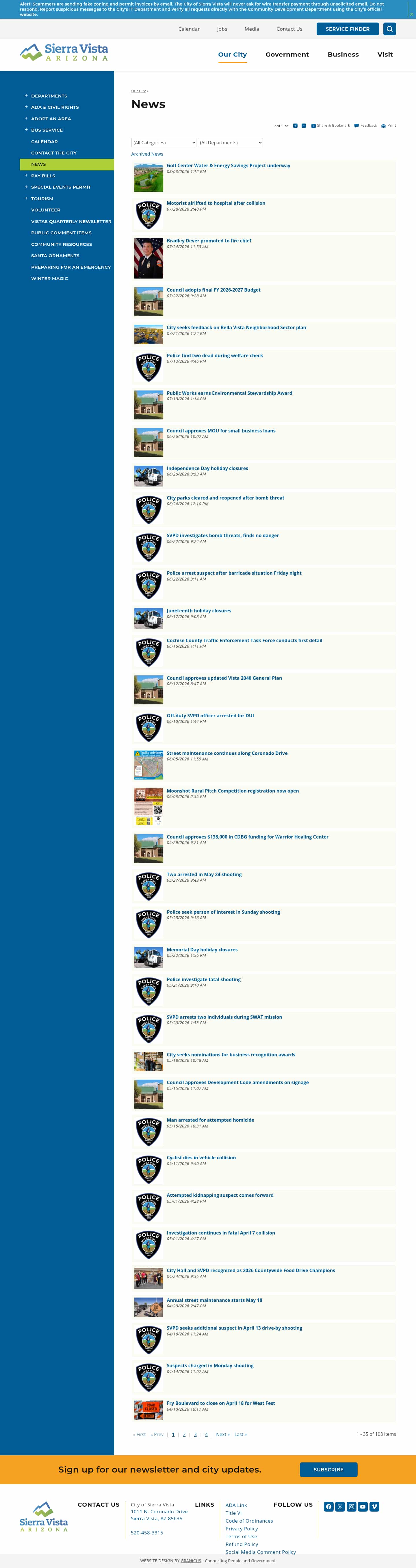Latest website image capture