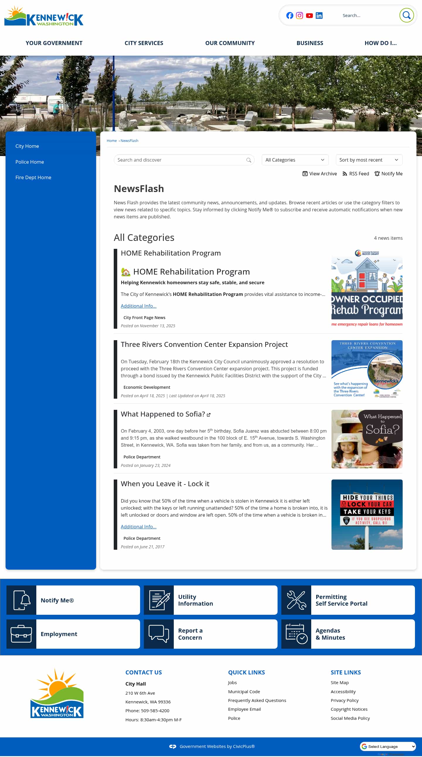 Latest website image capture