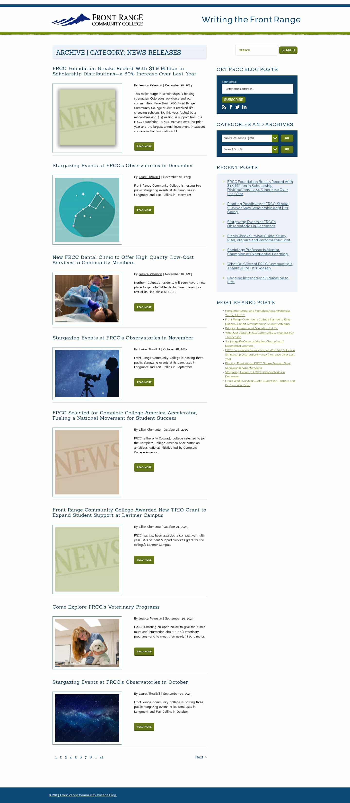 Latest website image capture