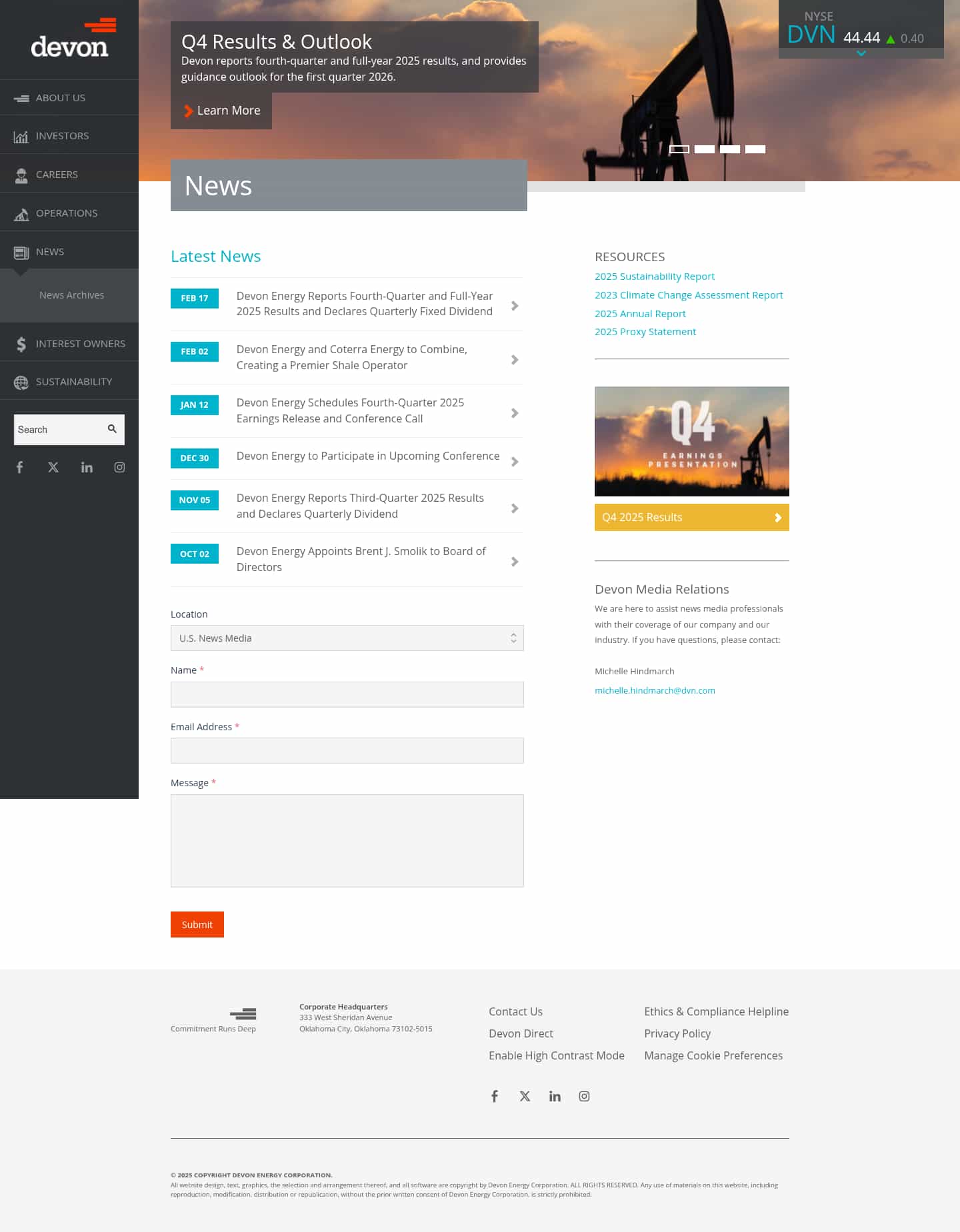 Latest website image capture
