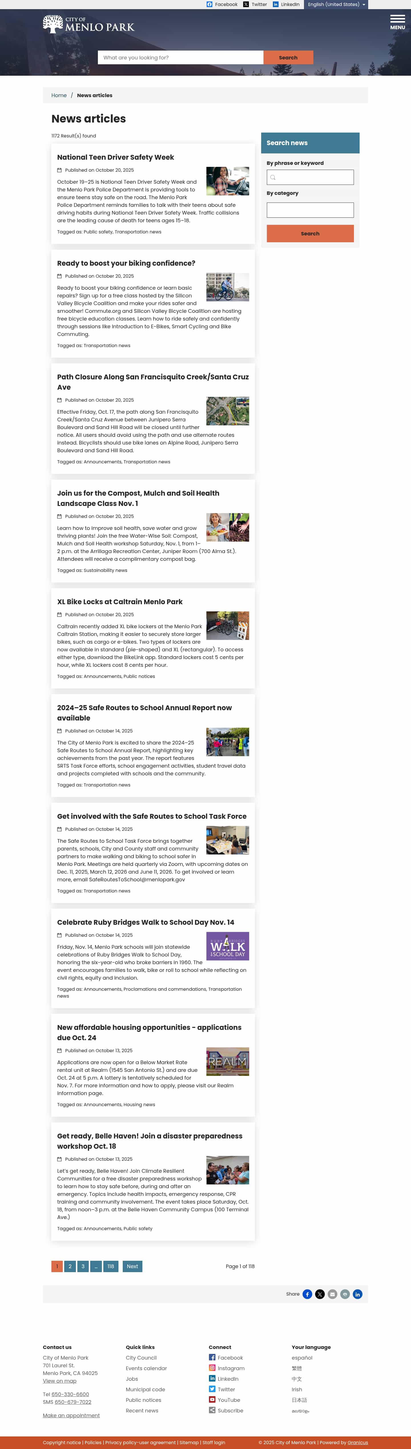 Latest website image capture