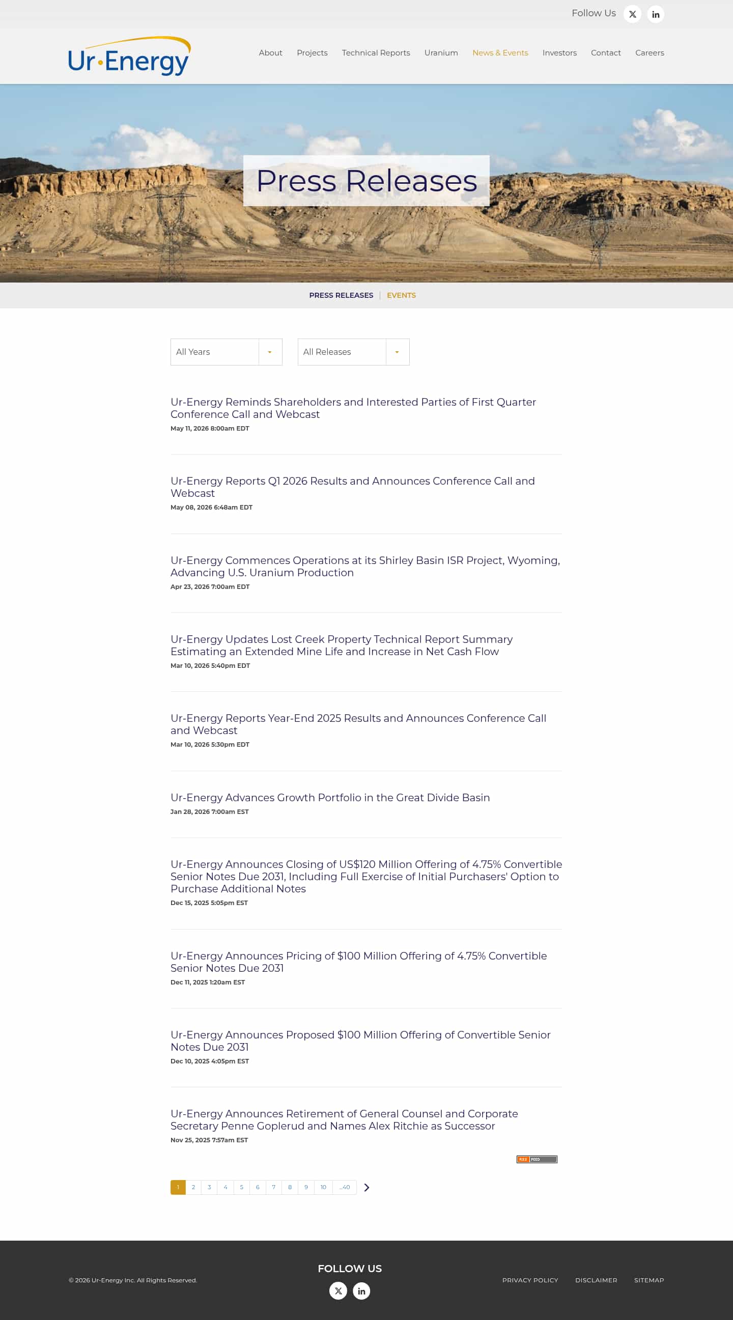 Latest website image capture