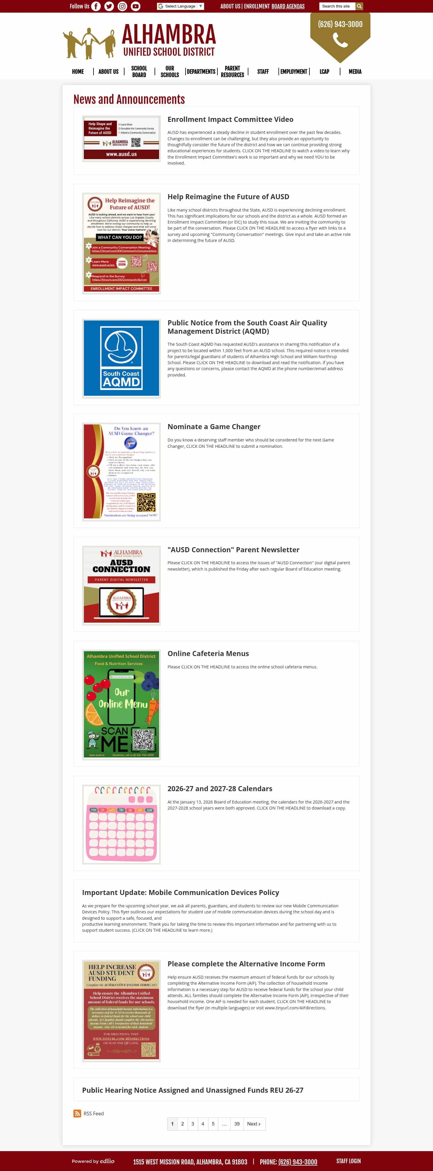 Latest website image capture