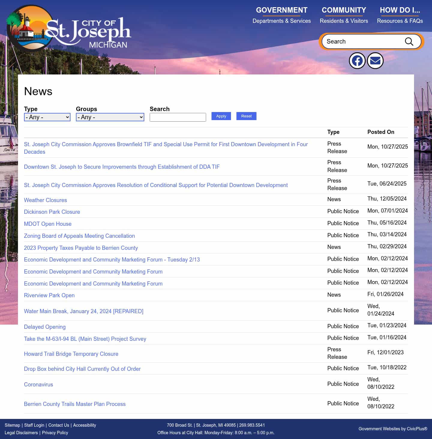 Latest website image capture
