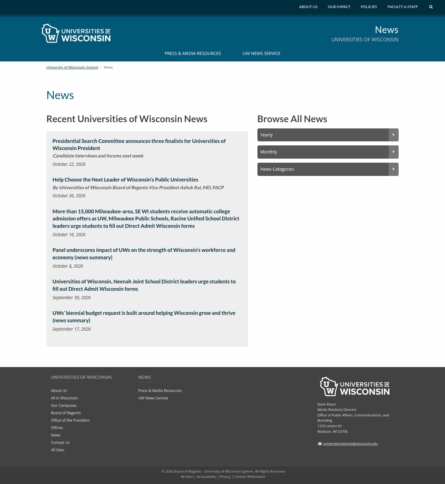 Latest website image capture