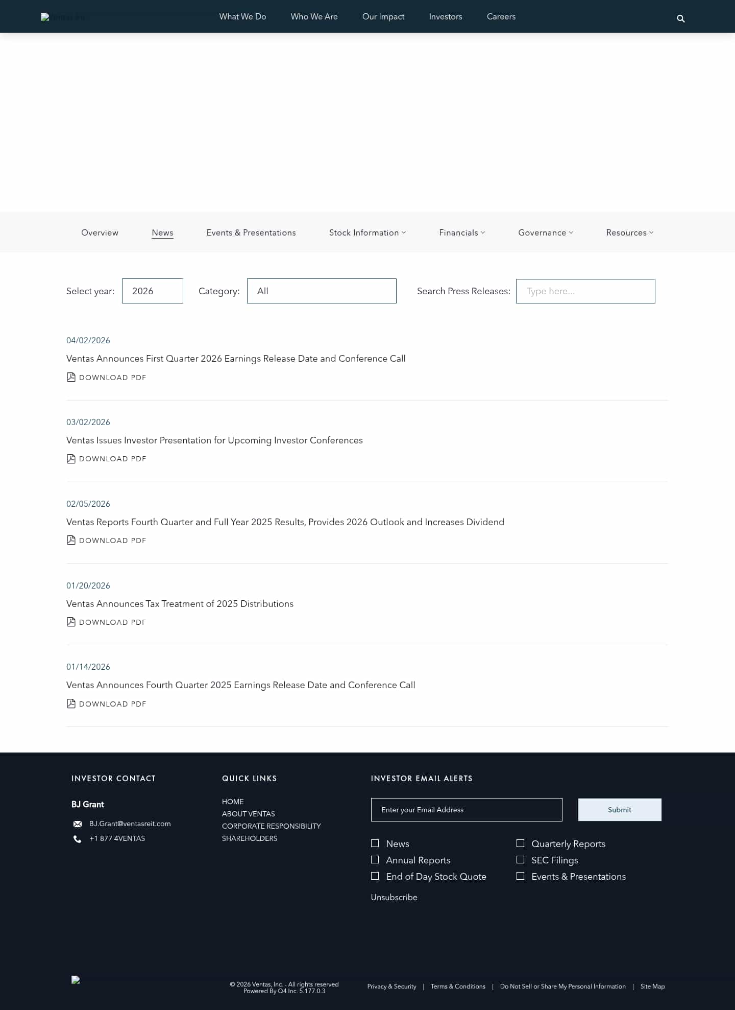 Latest website image capture