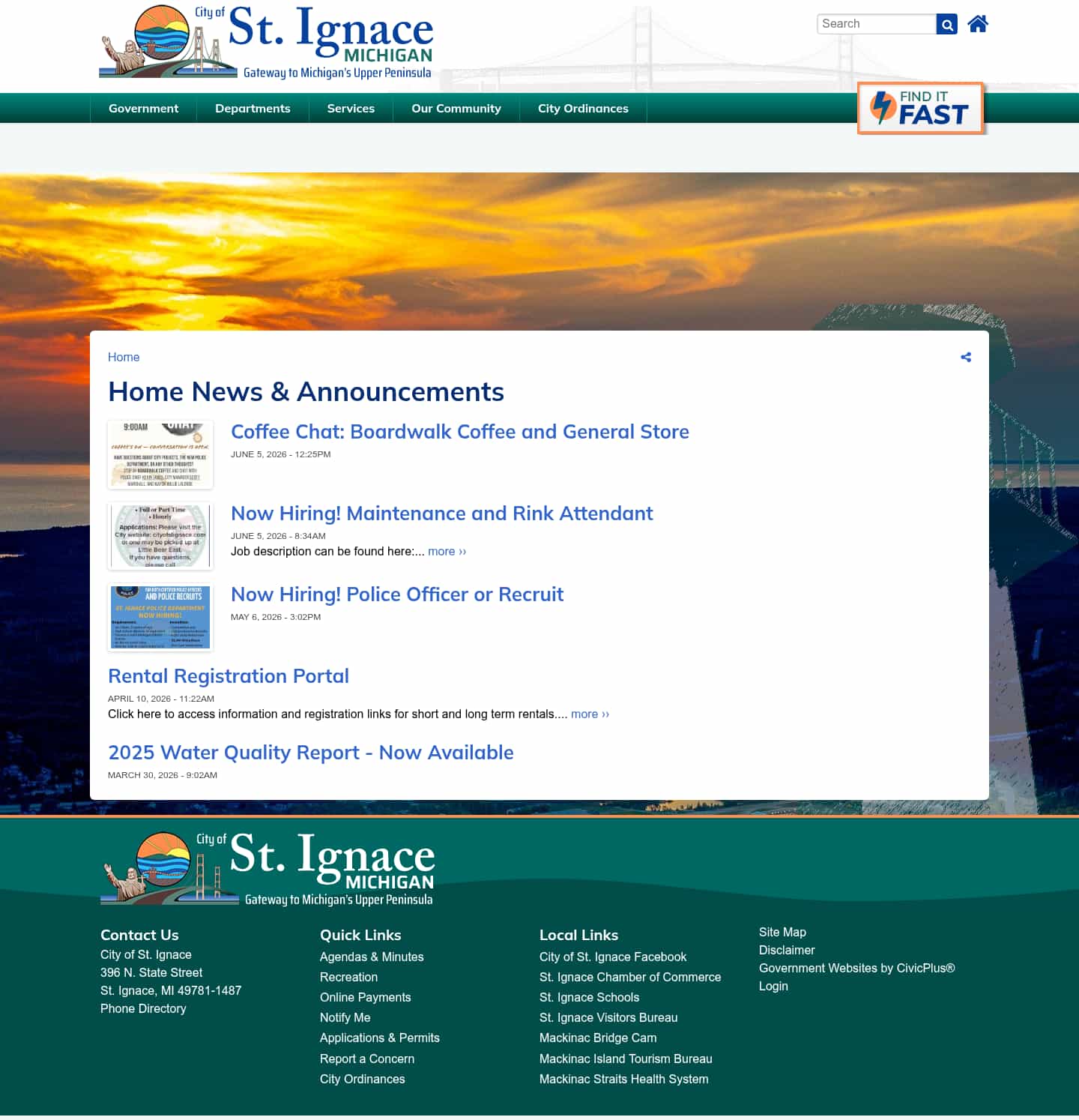 Latest website image capture