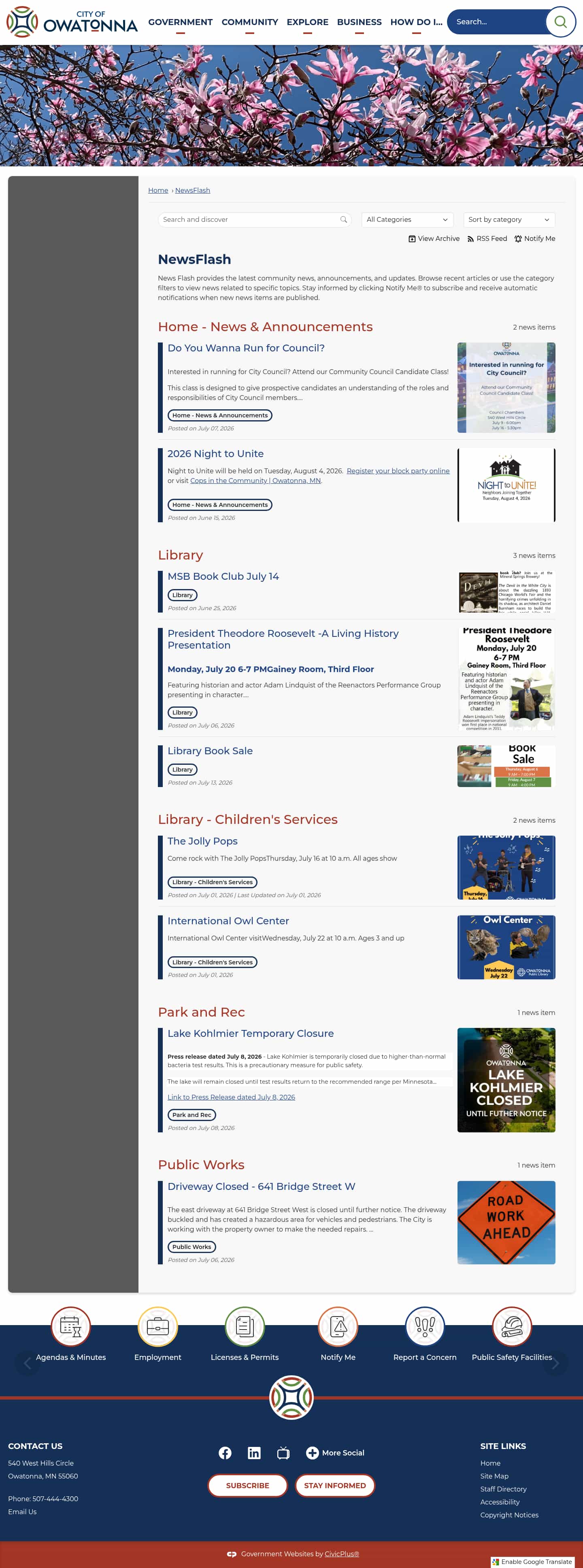 Latest website image capture