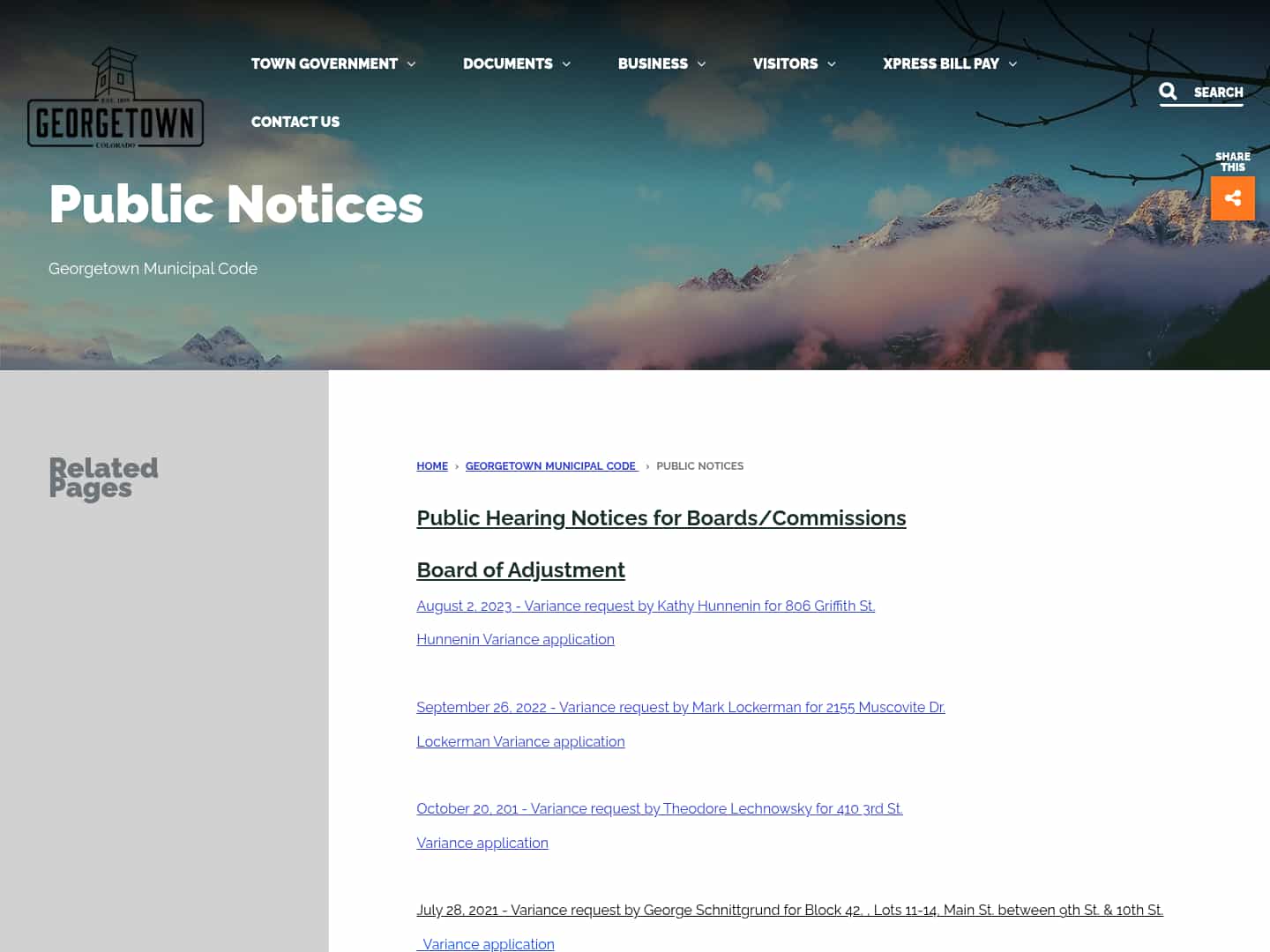 Latest website image capture