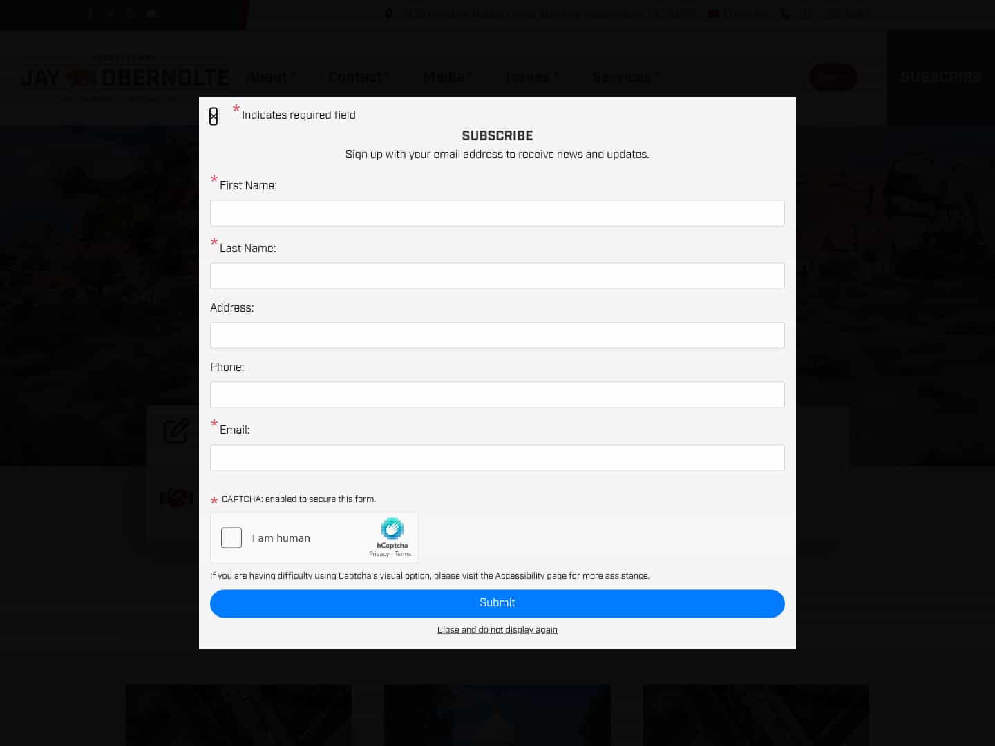Latest website image capture