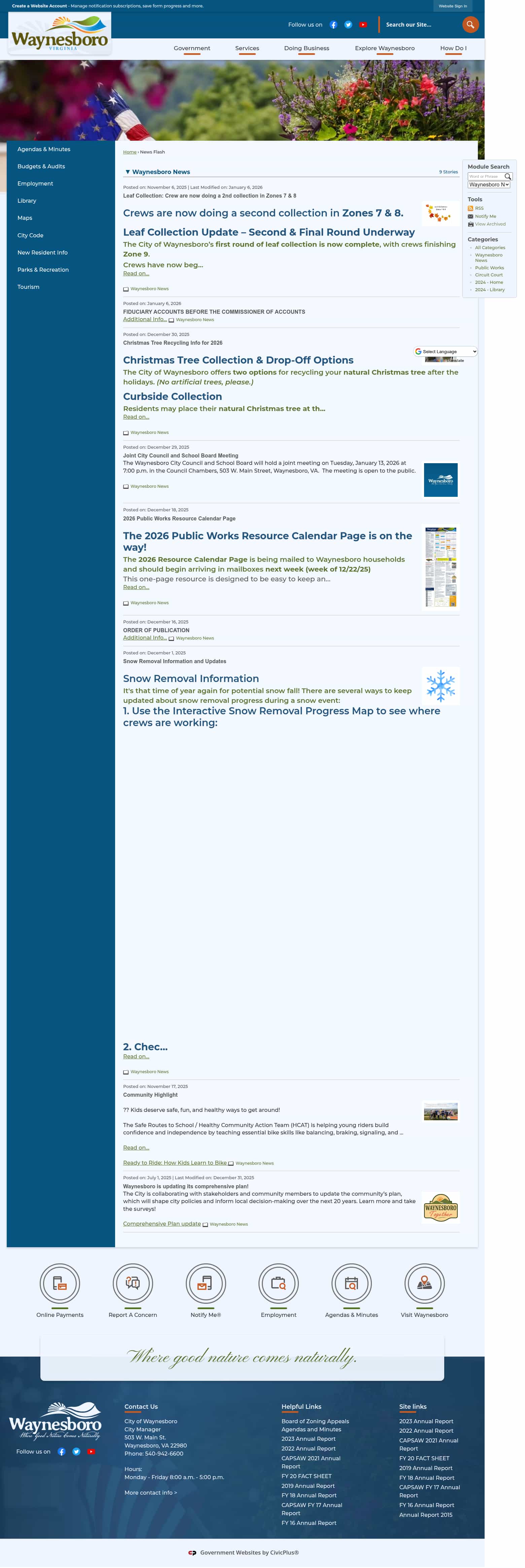 Latest website image capture