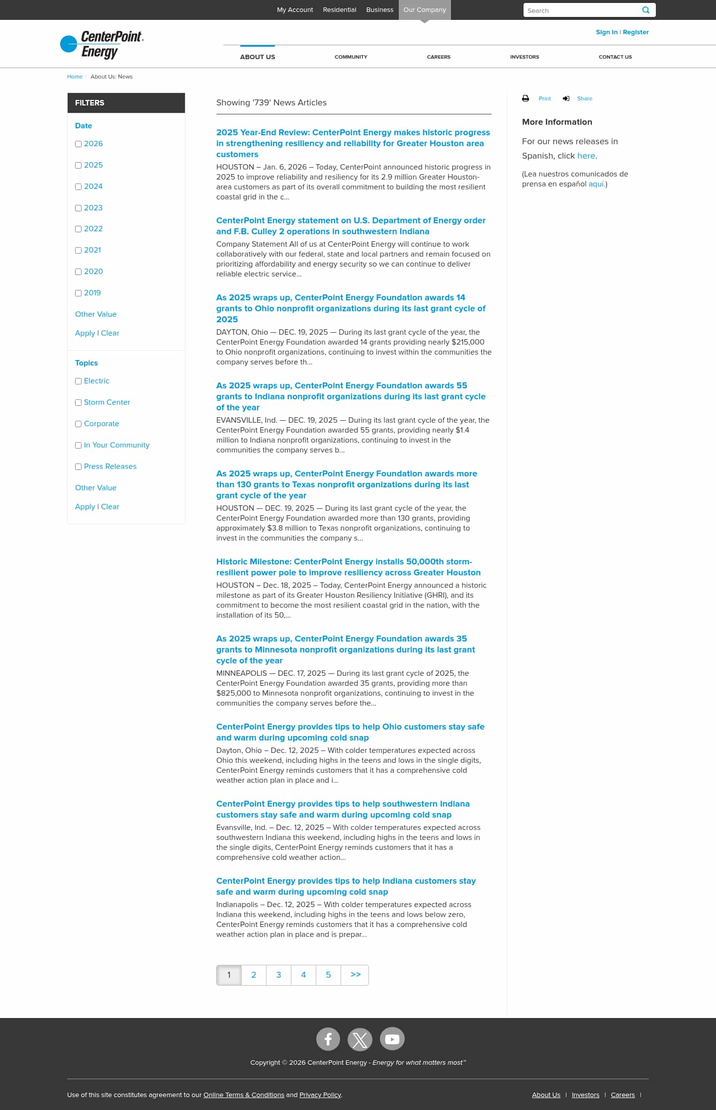 Latest website image capture