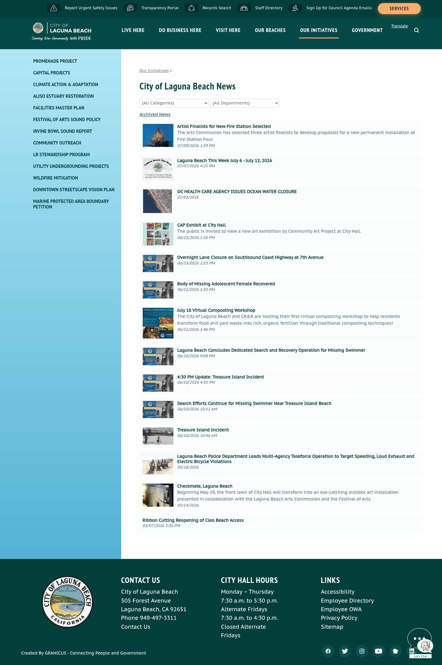 Latest website image capture