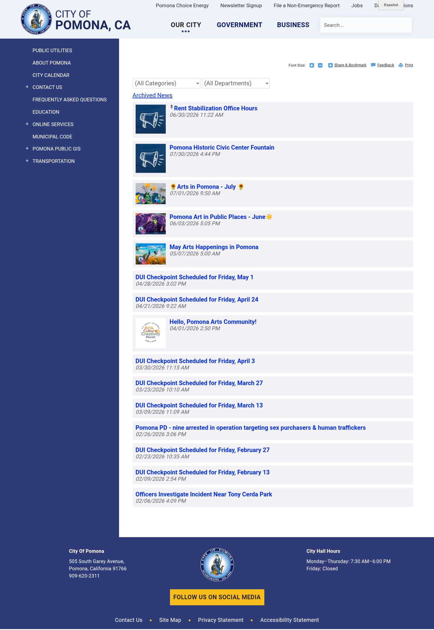 Latest website image capture