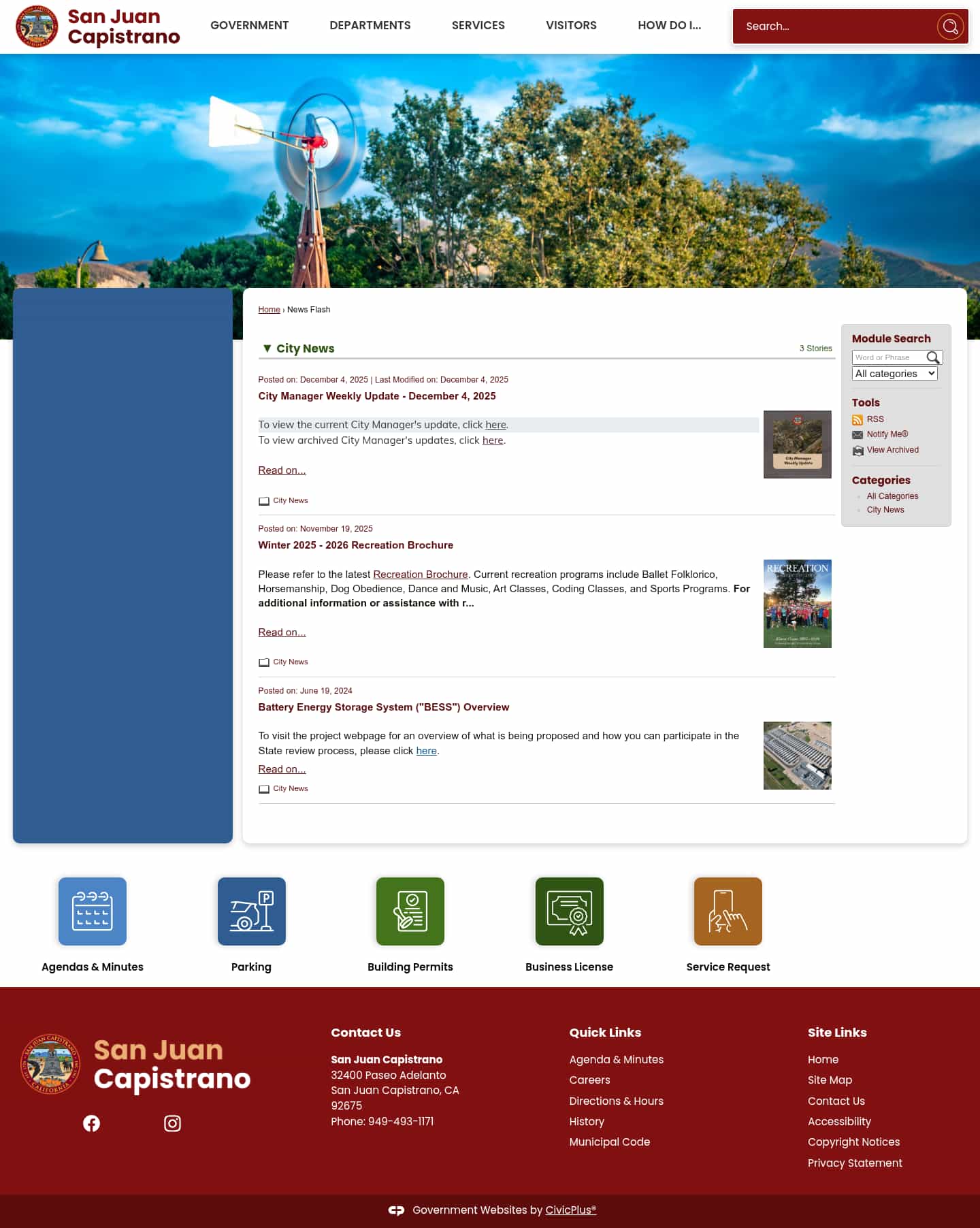 Latest website image capture