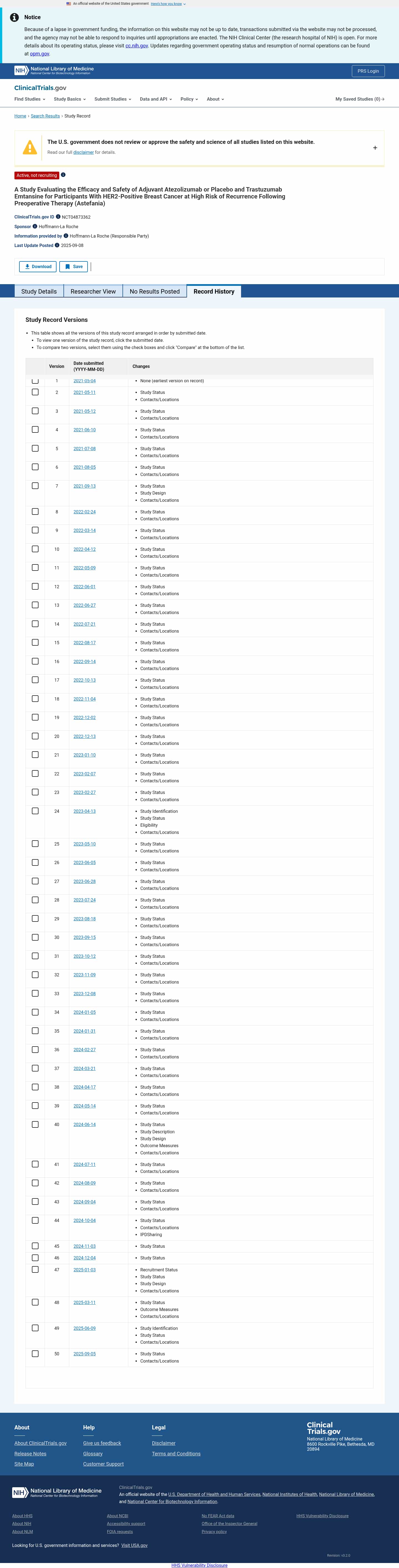 Latest website image capture