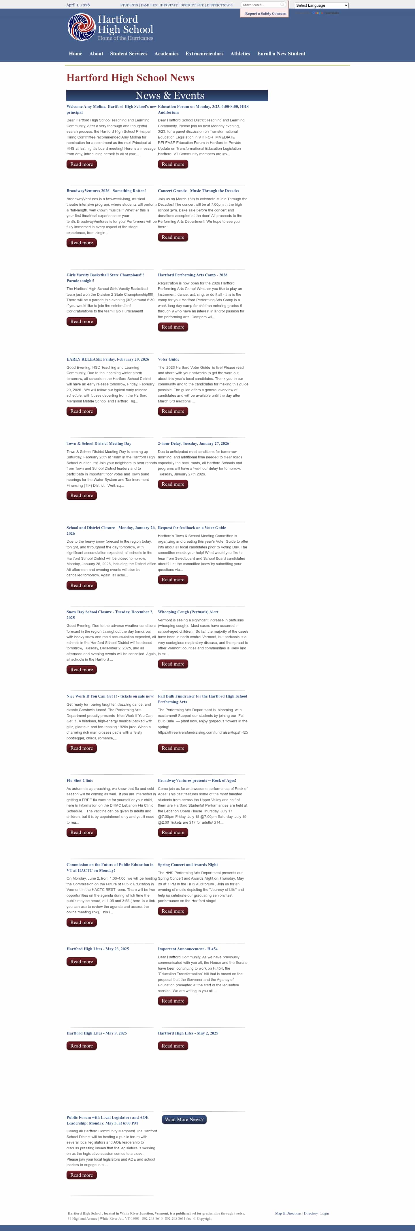 Latest website image capture