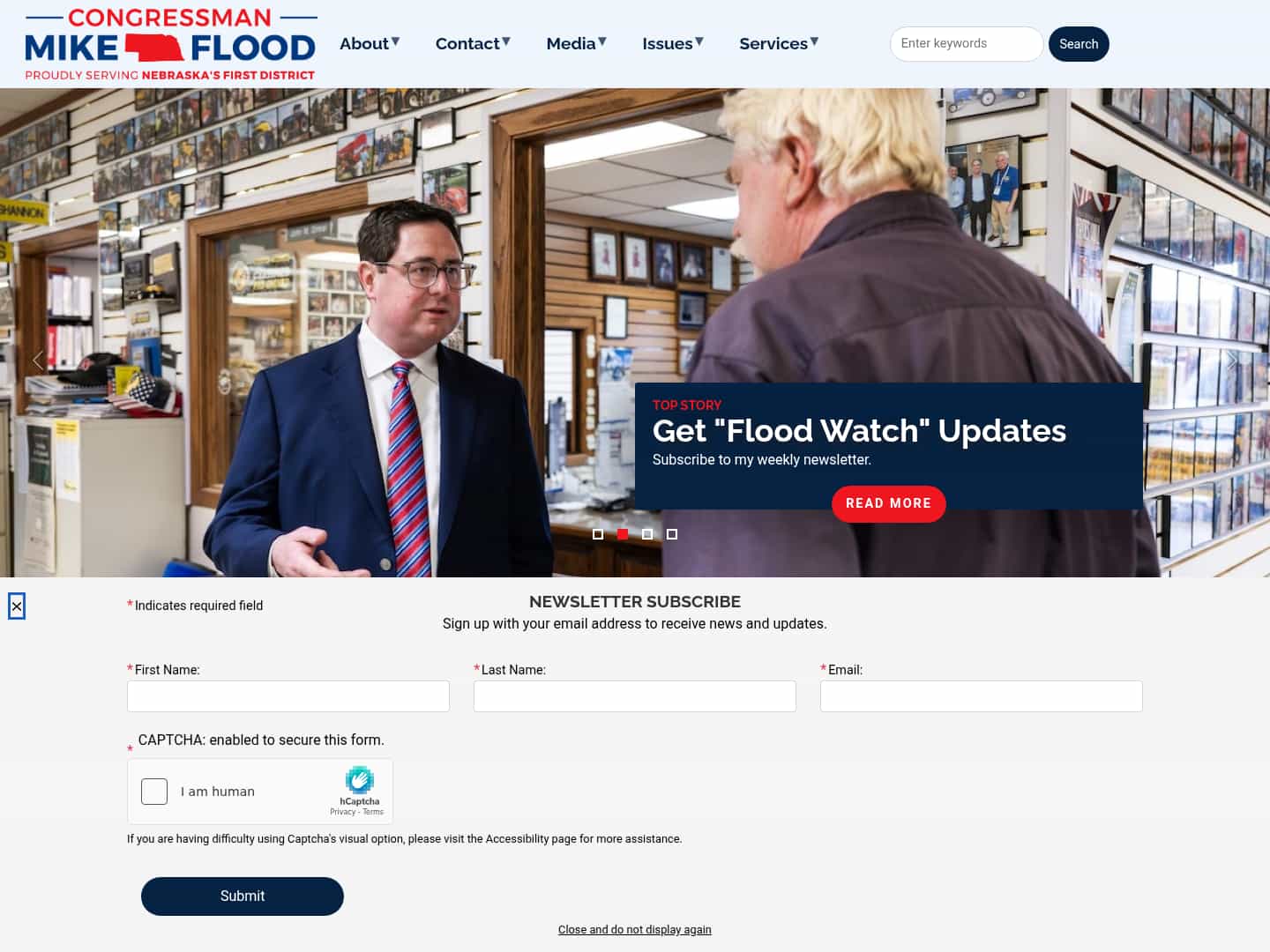 Latest website image capture