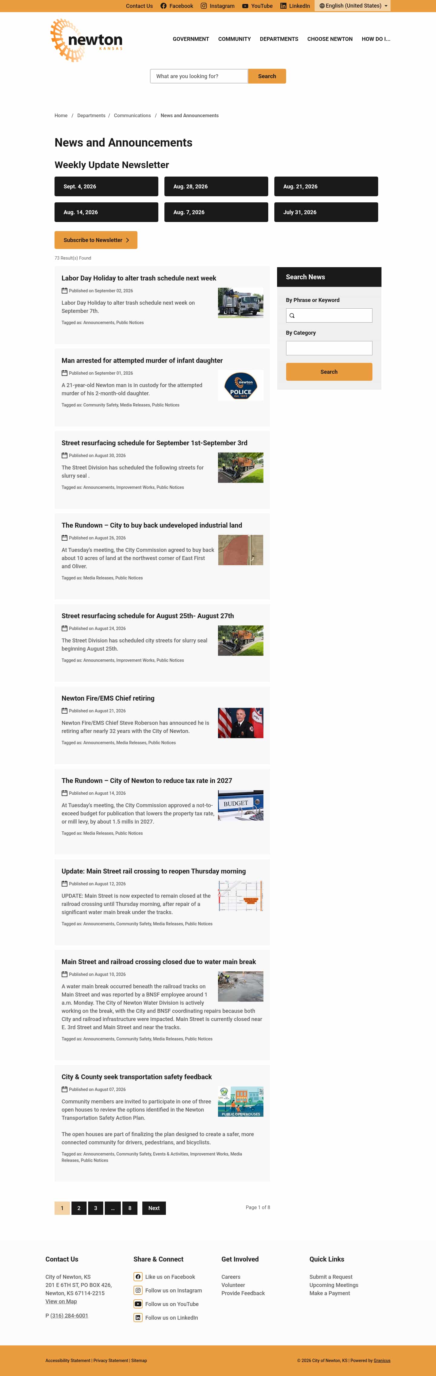 Latest website image capture