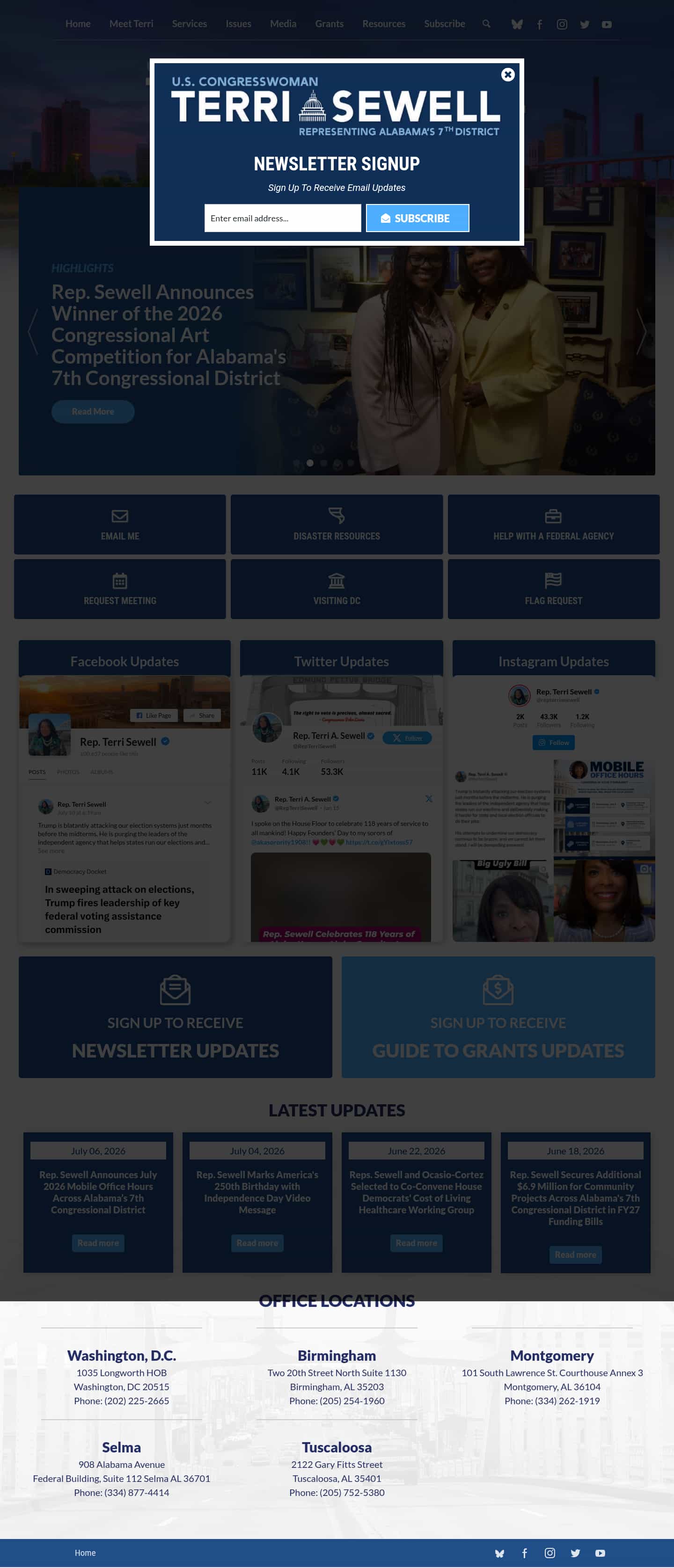 Latest website image capture