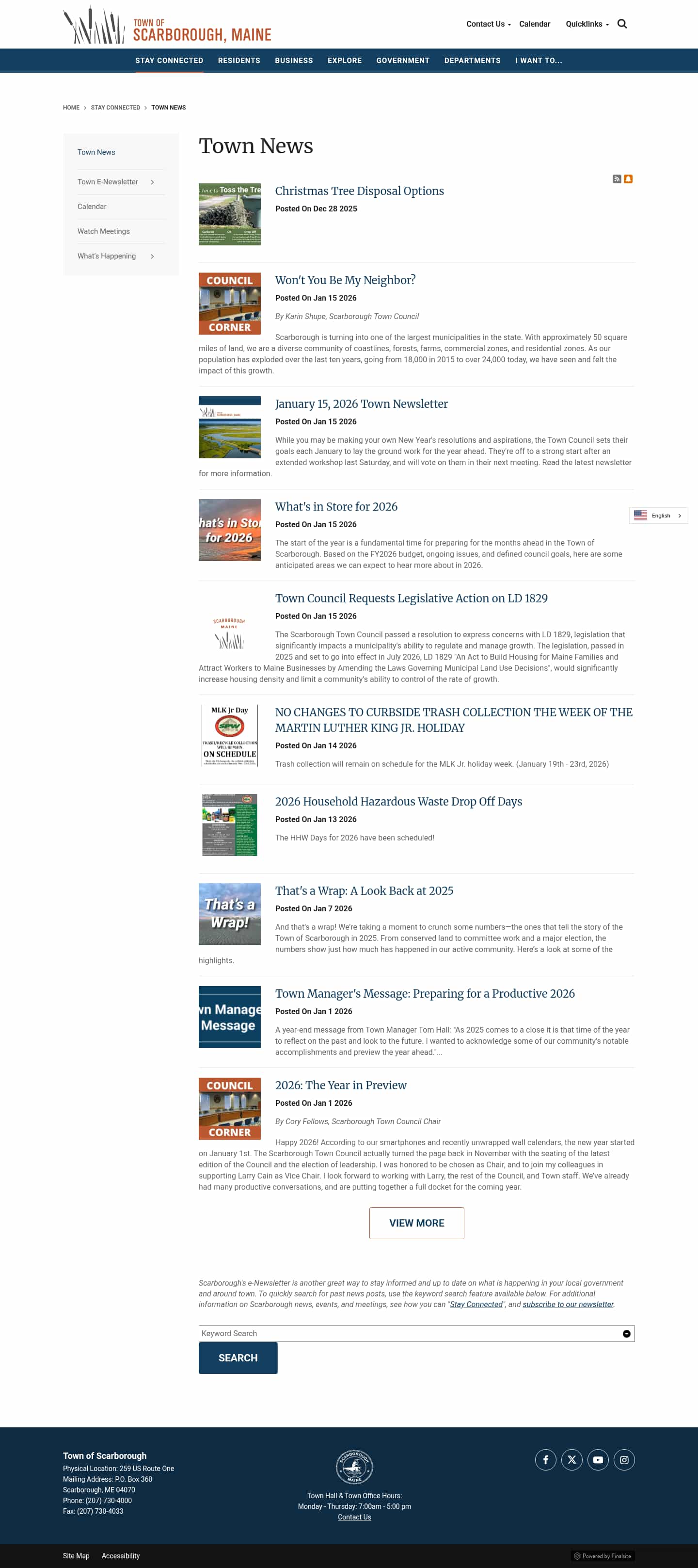 Latest website image capture