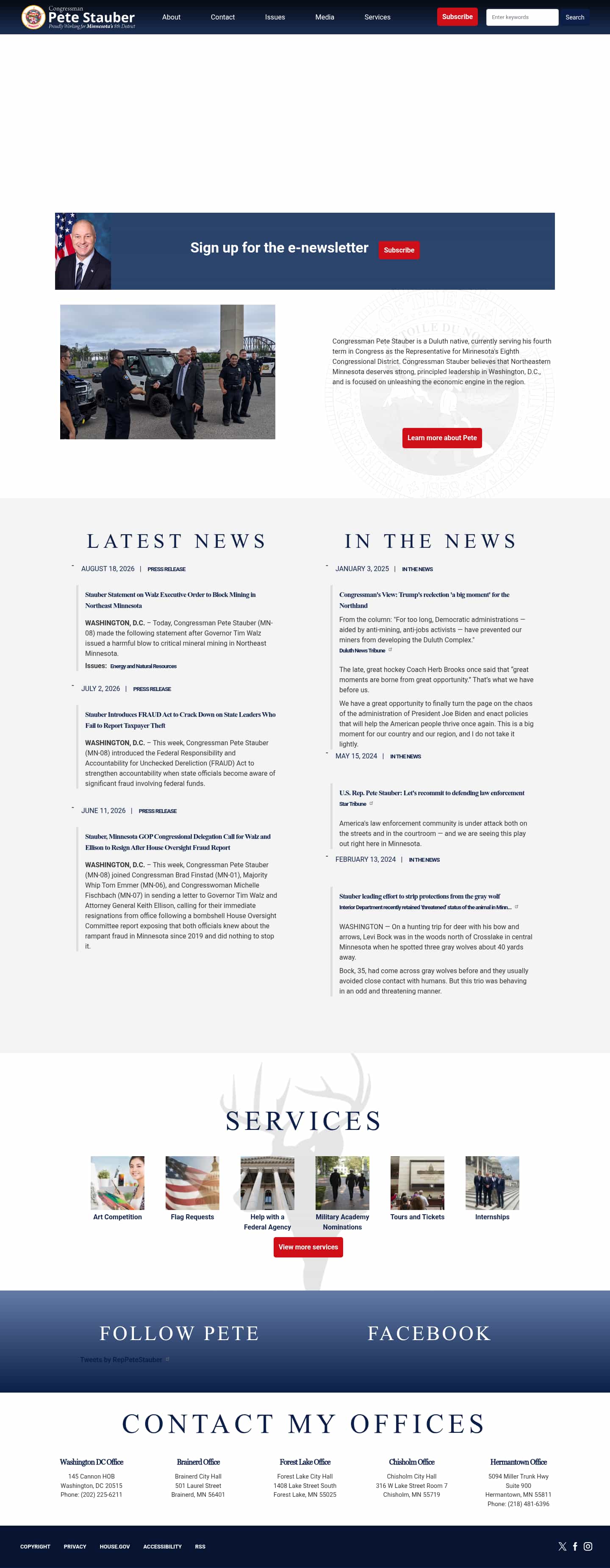 Latest website image capture